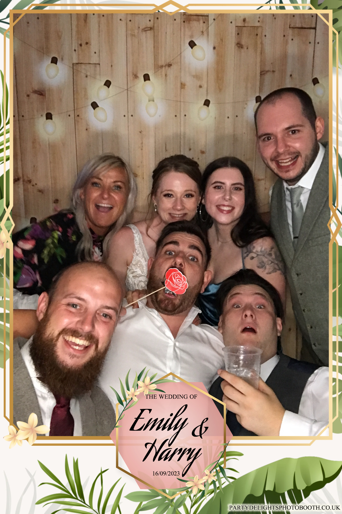 Emily & Harry's wedding | View more photos from the event at gallery.partydelightsphotobooth.co.uk/u/PartyDelightsPhotoBooth/Emily-Harrys-wedding