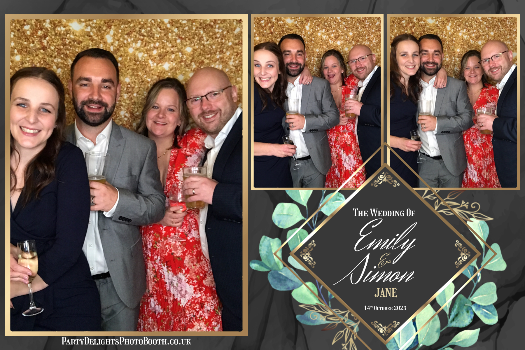 Emily and Simon's Wedding | View more photos from the event at gallery.partydelightsphotobooth.co.uk/u/PartyDelightsPhotoBooth/Emily-and-Simons-Wedding