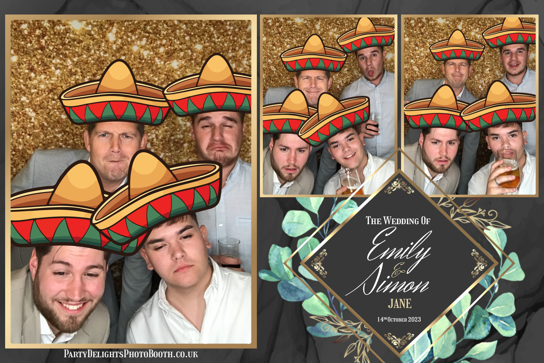 Emily and Simon's Wedding | View more photos from the event at gallery.partydelightsphotobooth.co.uk/u/PartyDelightsPhotoBooth/Emily-and-Simons-Wedding