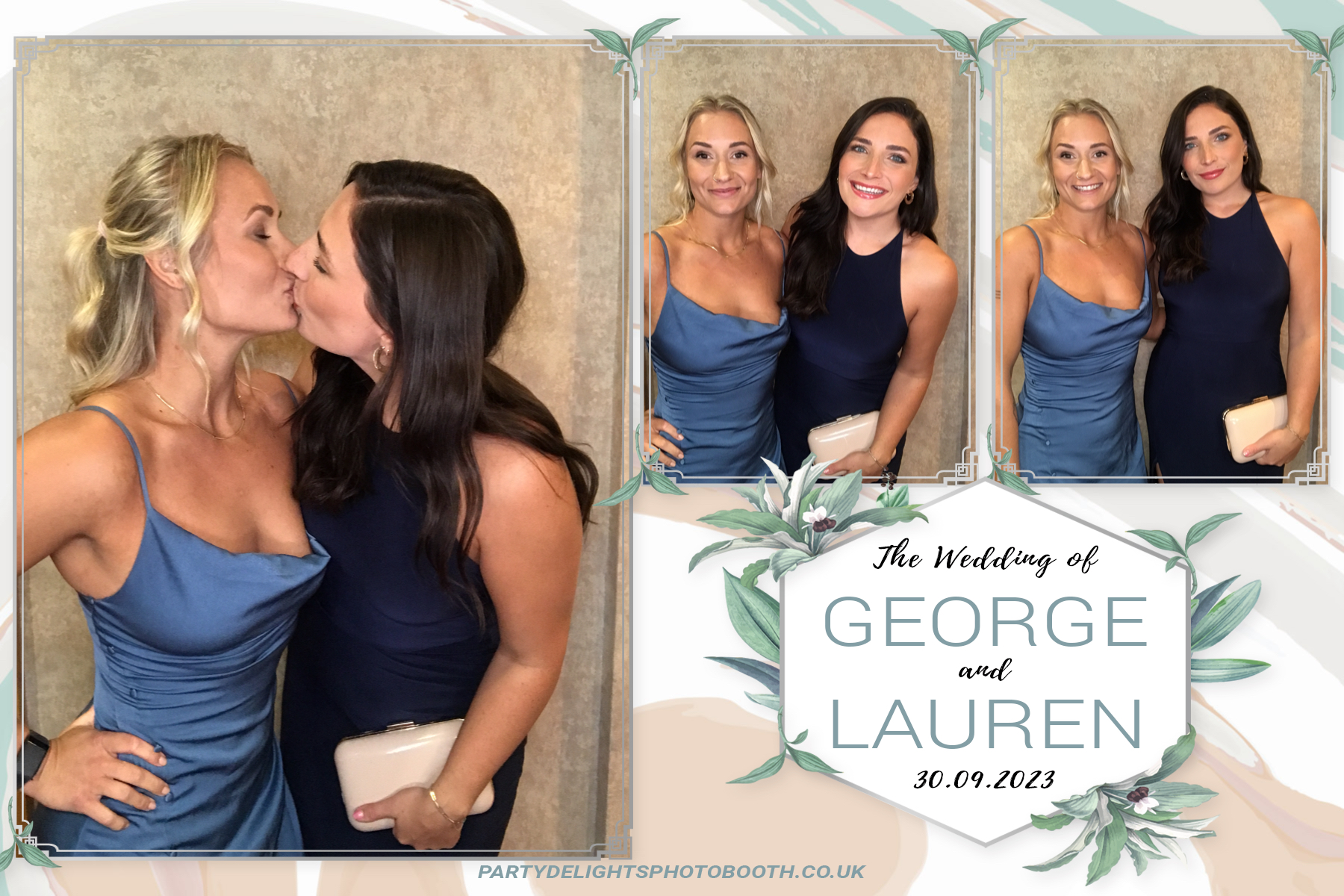 George and Lauren's Wedding | View more photos from the event at gallery.partydelightsphotobooth.co.uk/u/PartyDelightsPhotoBooth/George-and-Laurens-Wedding