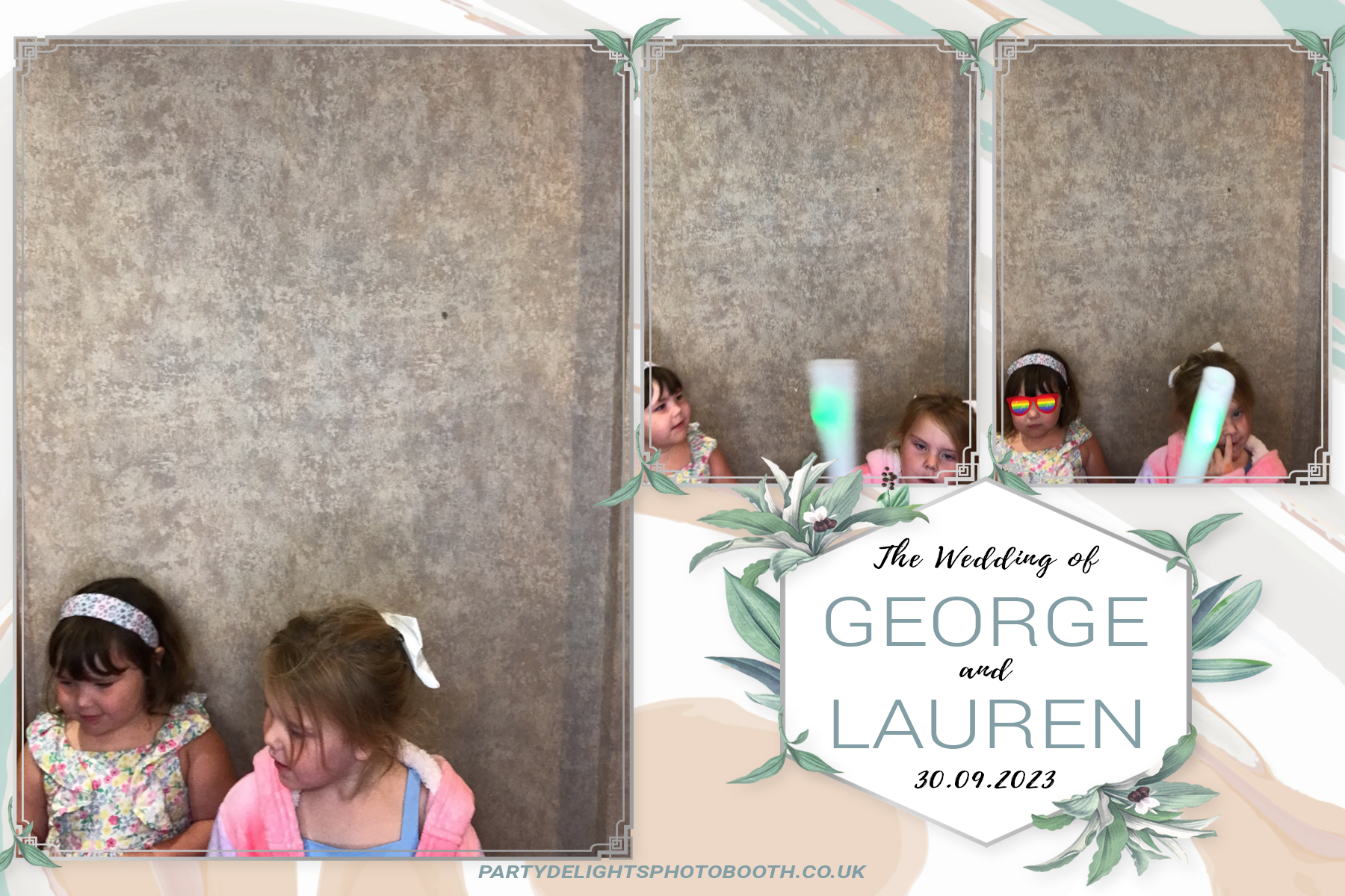 George and Lauren's Wedding | View more photos from the event at gallery.partydelightsphotobooth.co.uk/u/PartyDelightsPhotoBooth/George-and-Laurens-Wedding