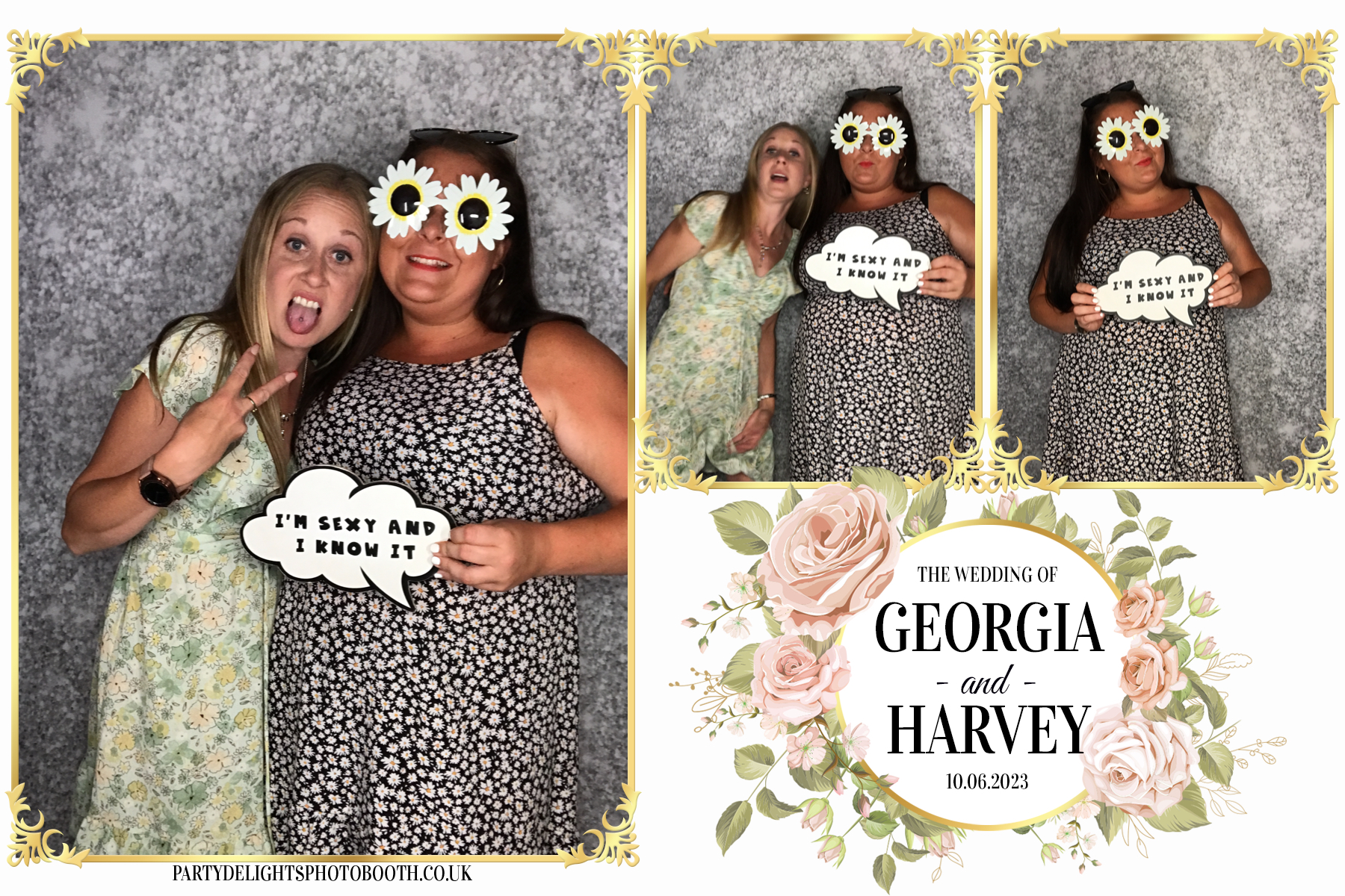 Georgia and Harvey's Wedding | View more photos from the event at gallery.partydelightsphotobooth.co.uk/u/PartyDelightsPhotoBooth/Georgia-and-Harveys-Wedding