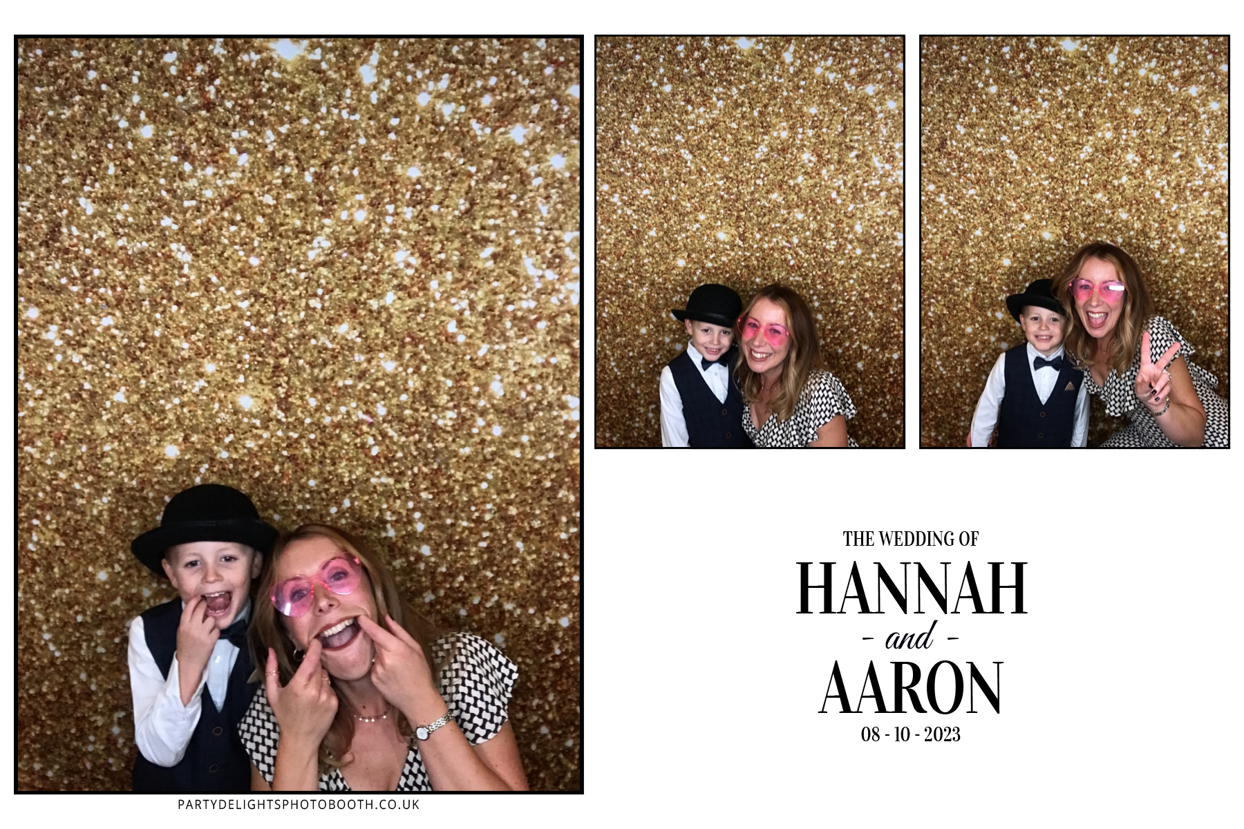 Hannah and Aaron's wedding | View more photos from the event at gallery.partydelightsphotobooth.co.uk/u/PartyDelightsPhotoBooth/Hannah-and-Aarons-wedding