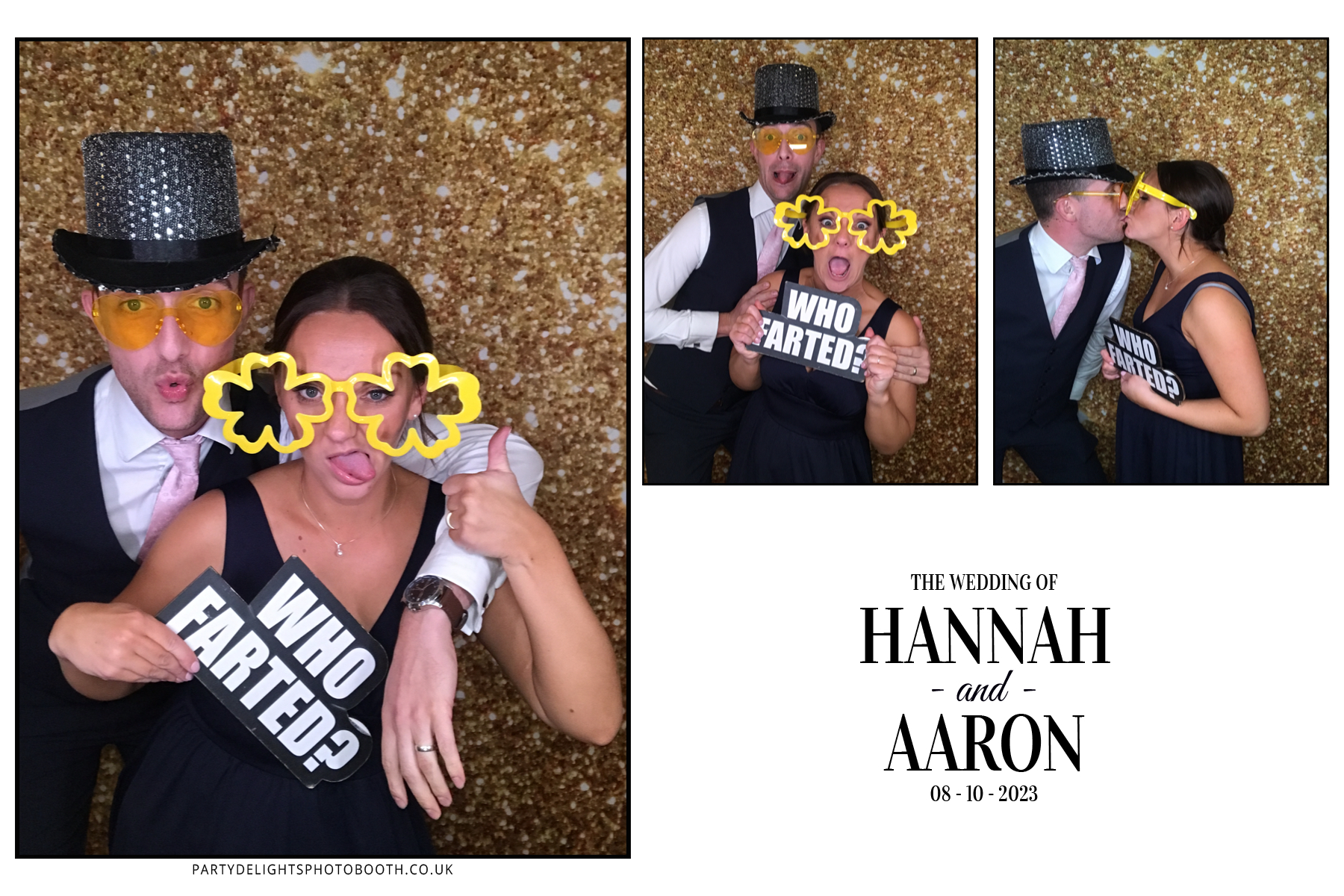 Hannah and Aaron's wedding | View more photos from the event at gallery.partydelightsphotobooth.co.uk/u/PartyDelightsPhotoBooth/Hannah-and-Aarons-wedding