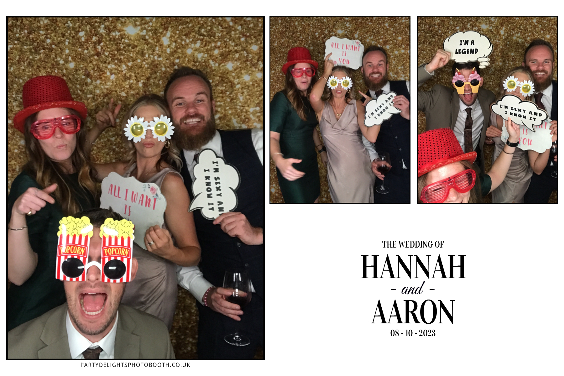 Hannah and Aaron's wedding | View more photos from the event at gallery.partydelightsphotobooth.co.uk/u/PartyDelightsPhotoBooth/Hannah-and-Aarons-wedding