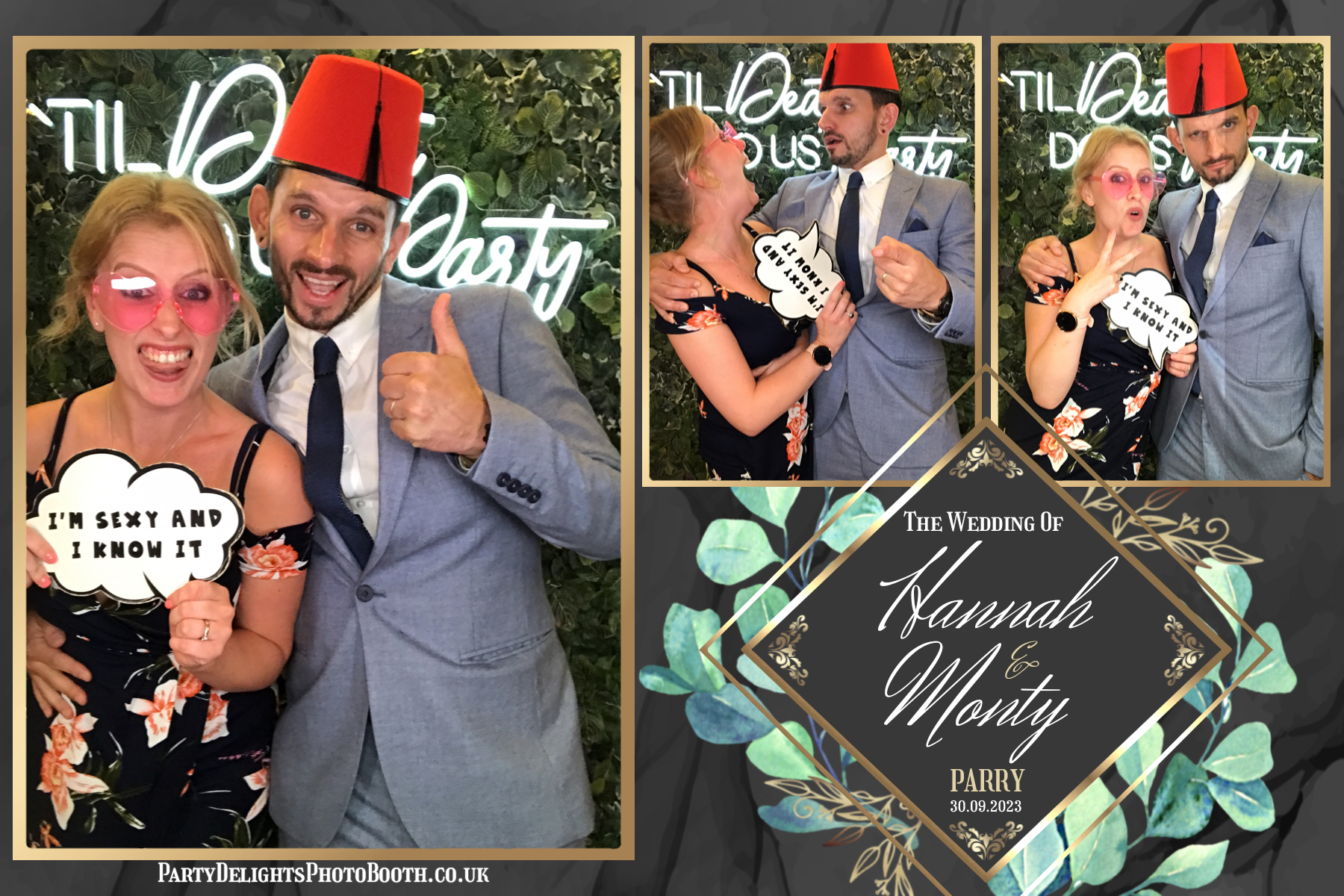 Hannah and Monty’s wedding | View more photos from the event at gallery.partydelightsphotobooth.co.uk/u/PartyDelightsPhotoBooth/Hannah-and-Monty’s-wedding