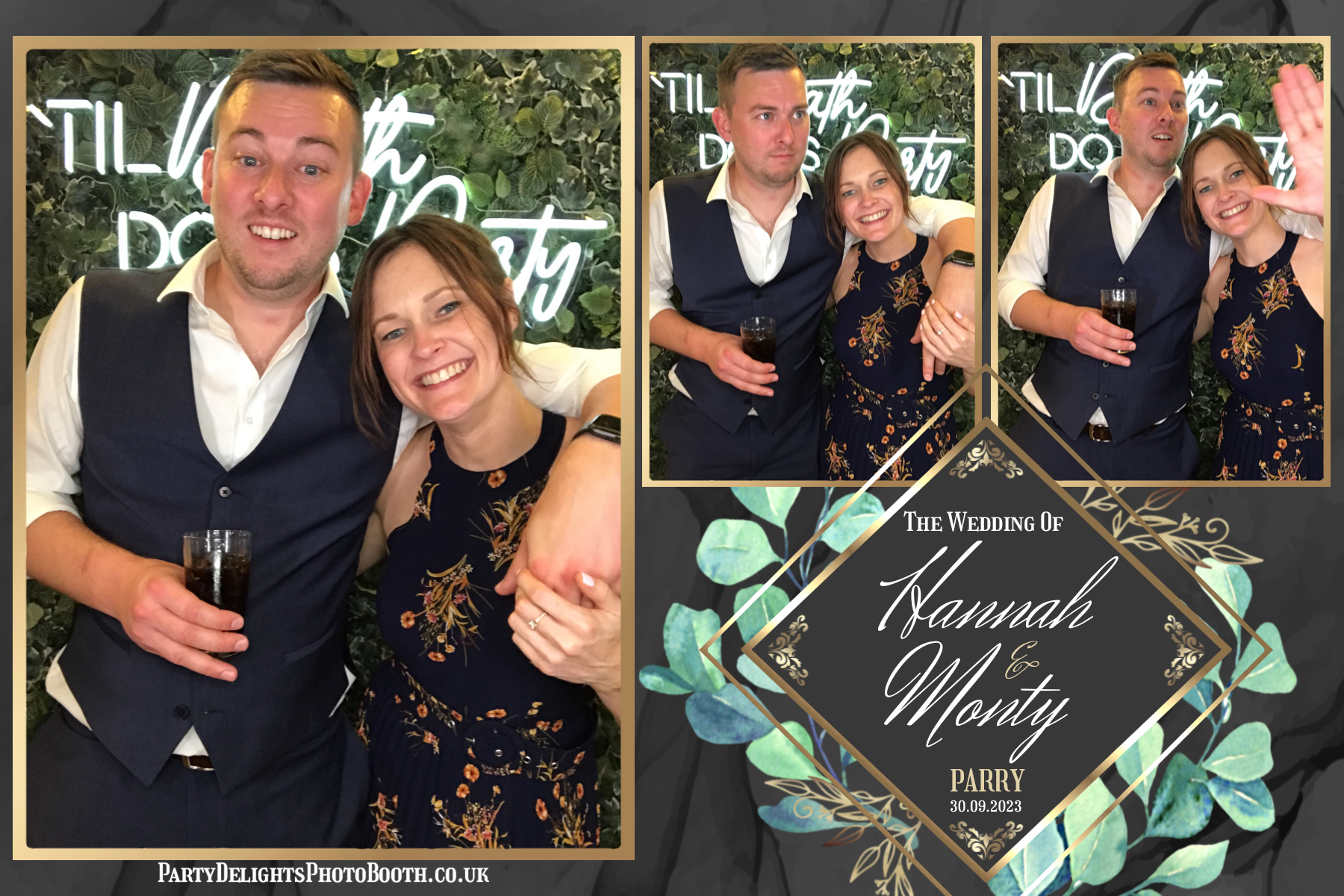 Hannah and Monty’s wedding | View more photos from the event at gallery.partydelightsphotobooth.co.uk/u/PartyDelightsPhotoBooth/Hannah-and-Monty’s-wedding