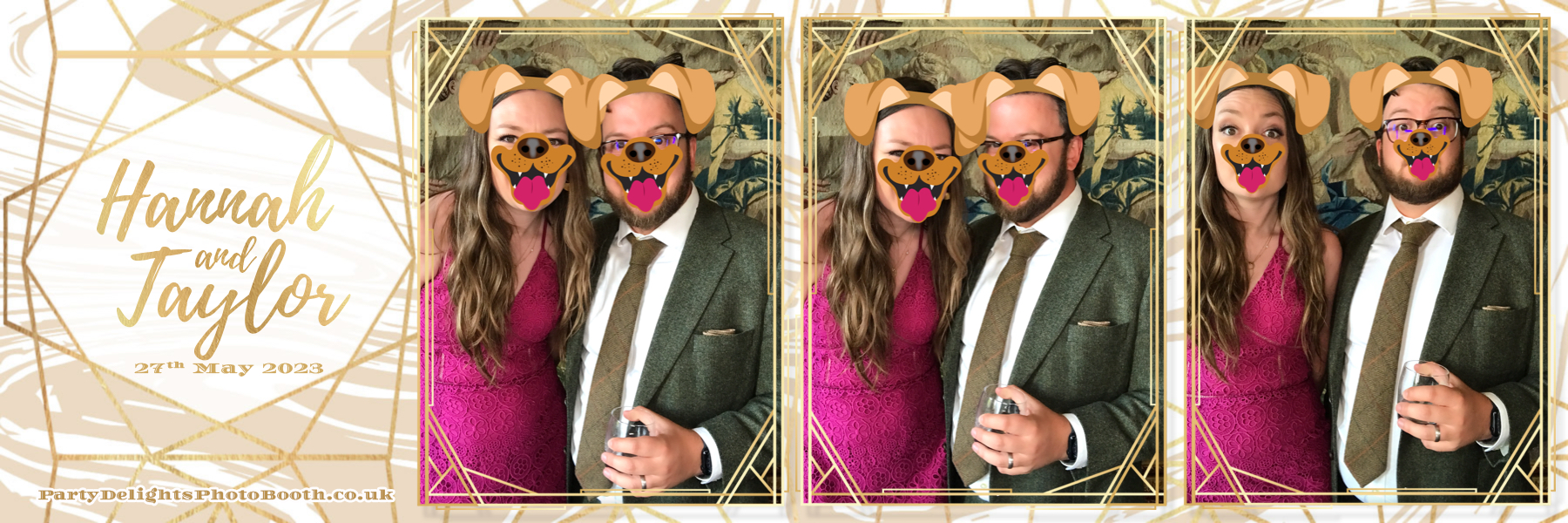 Hannah and Taylor's Wedding | View more photos from the event at gallery.partydelightsphotobooth.co.uk/u/PartyDelightsPhotoBooth/Hannah-and-Taylors-Wedding