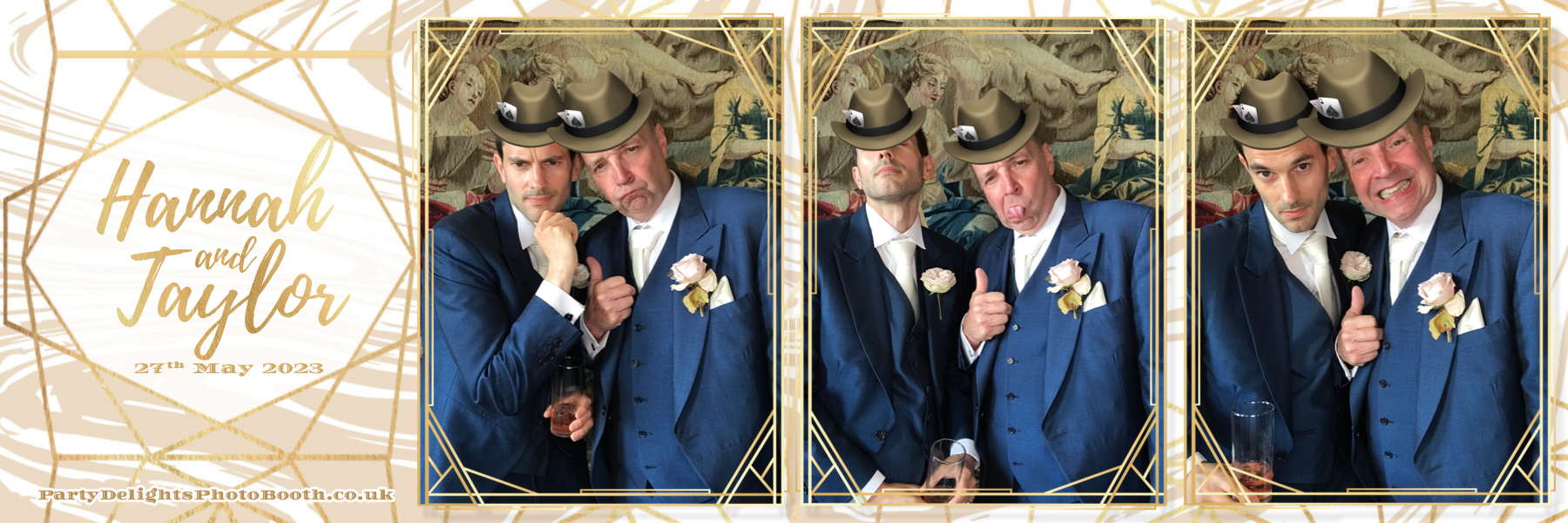 Hannah and Taylor's Wedding | View more photos from the event at gallery.partydelightsphotobooth.co.uk/u/PartyDelightsPhotoBooth/Hannah-and-Taylors-Wedding