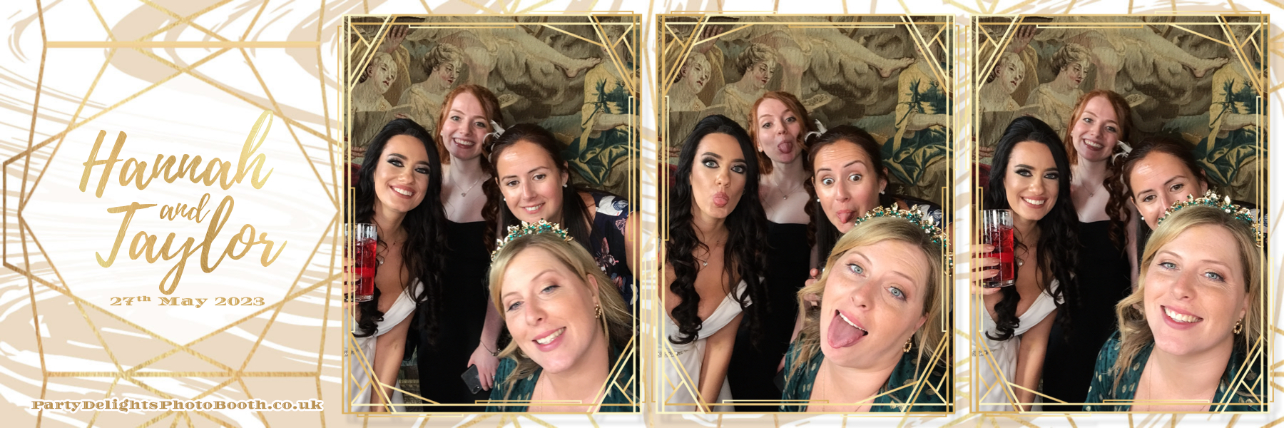 Hannah and Taylor's Wedding | View more photos from the event at gallery.partydelightsphotobooth.co.uk/u/PartyDelightsPhotoBooth/Hannah-and-Taylors-Wedding