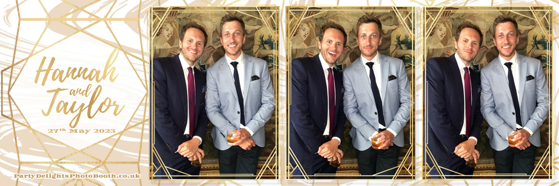 Hannah and Taylor's Wedding | View more photos from the event at gallery.partydelightsphotobooth.co.uk/u/PartyDelightsPhotoBooth/Hannah-and-Taylors-Wedding