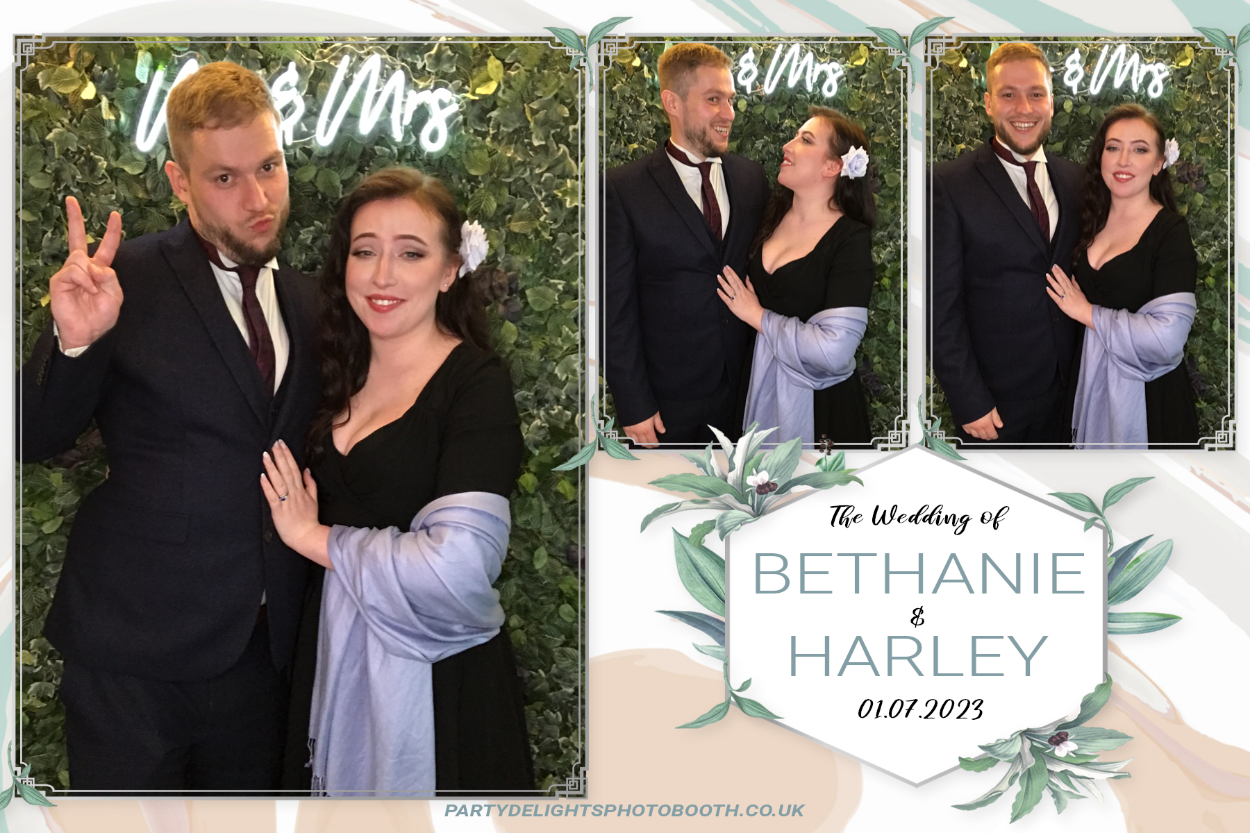 Harley and Beth’s wedding | View more photos from the event at gallery.partydelightsphotobooth.co.uk/u/PartyDelightsPhotoBooth/Harley-and-Beth’s-wedding