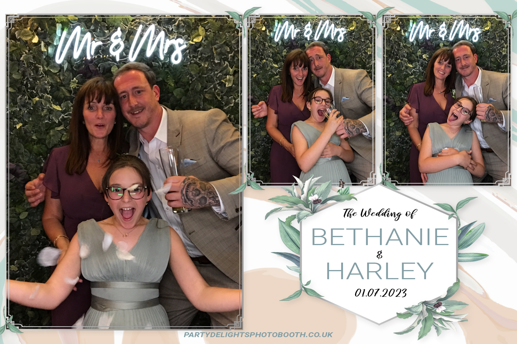 Harley and Beth’s wedding | View more photos from the event at gallery.partydelightsphotobooth.co.uk/u/PartyDelightsPhotoBooth/Harley-and-Beth’s-wedding