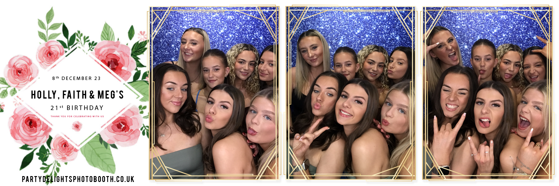 Holly faith and Meg’s 21st | View more photos from the event at gallery.partydelightsphotobooth.co.uk/u/PartyDelightsPhotoBooth/Holly-faith-and-Meg’s-21st