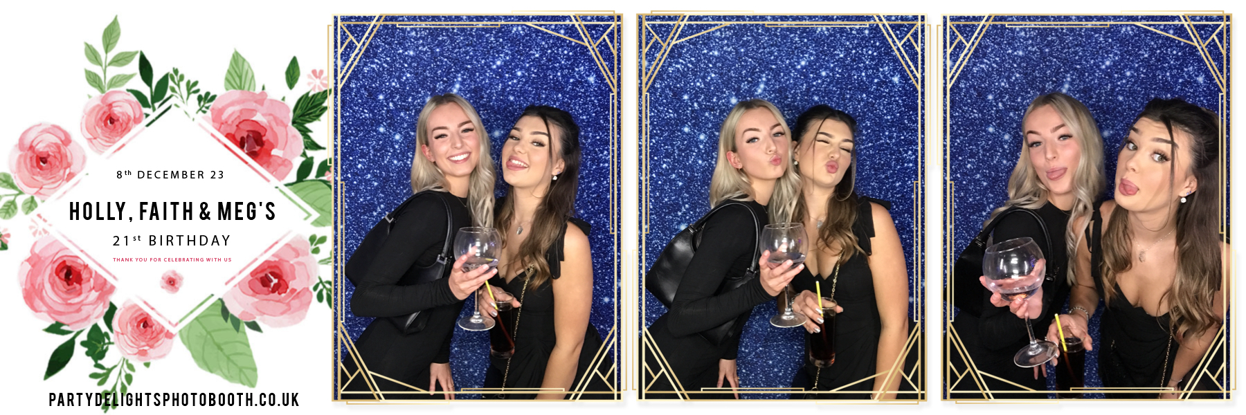 Holly faith and Meg’s 21st | View more photos from the event at gallery.partydelightsphotobooth.co.uk/u/PartyDelightsPhotoBooth/Holly-faith-and-Meg’s-21st