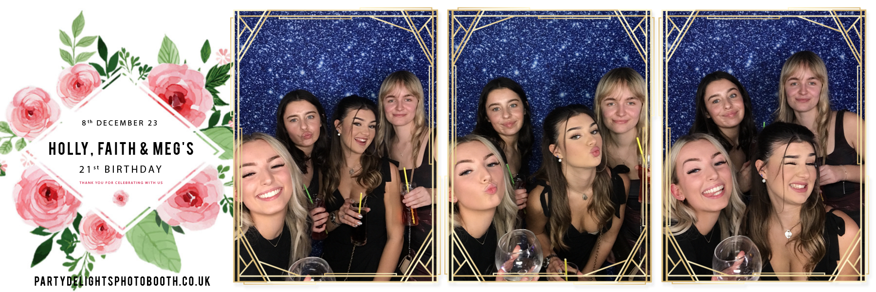 Holly faith and Meg’s 21st | View more photos from the event at gallery.partydelightsphotobooth.co.uk/u/PartyDelightsPhotoBooth/Holly-faith-and-Meg’s-21st