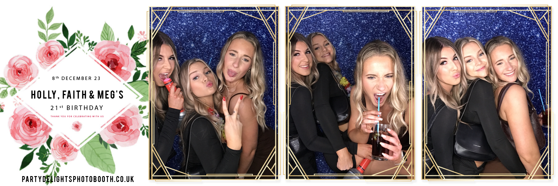 Holly faith and Meg’s 21st | View more photos from the event at gallery.partydelightsphotobooth.co.uk/u/PartyDelightsPhotoBooth/Holly-faith-and-Meg’s-21st