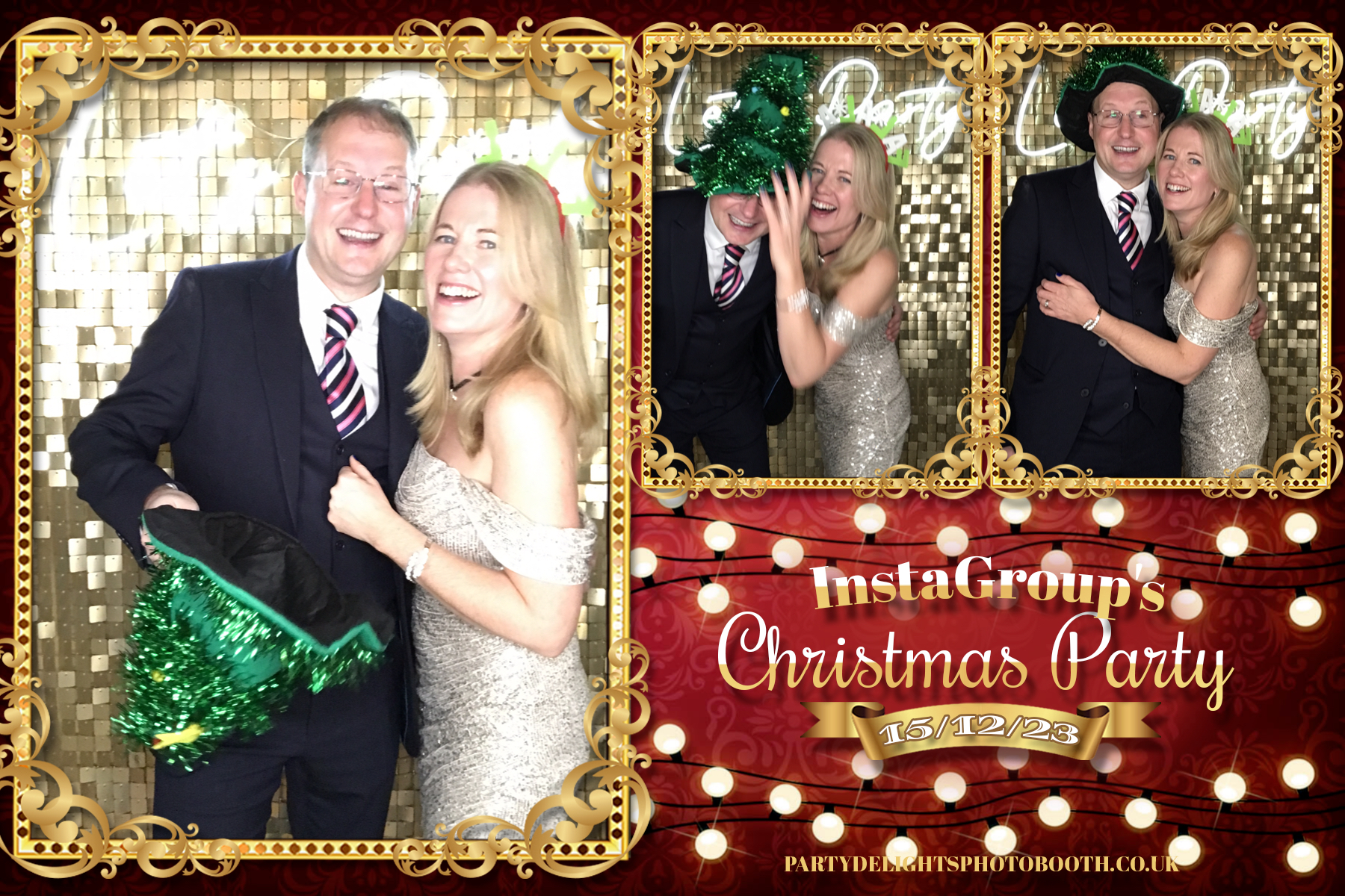 InstaGroup Christmas party 2023 | View more photos from the event at gallery.partydelightsphotobooth.co.uk/u/PartyDelightsPhotoBooth/InstaGroup-Christmas-party-2023