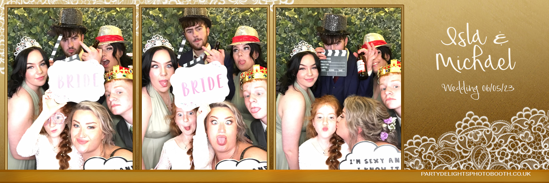 Isla & Michael's Wedding | View more photos from the event at gallery.partydelightsphotobooth.co.uk/u/PartyDelightsPhotoBooth/Isla-Michaels-Wedding