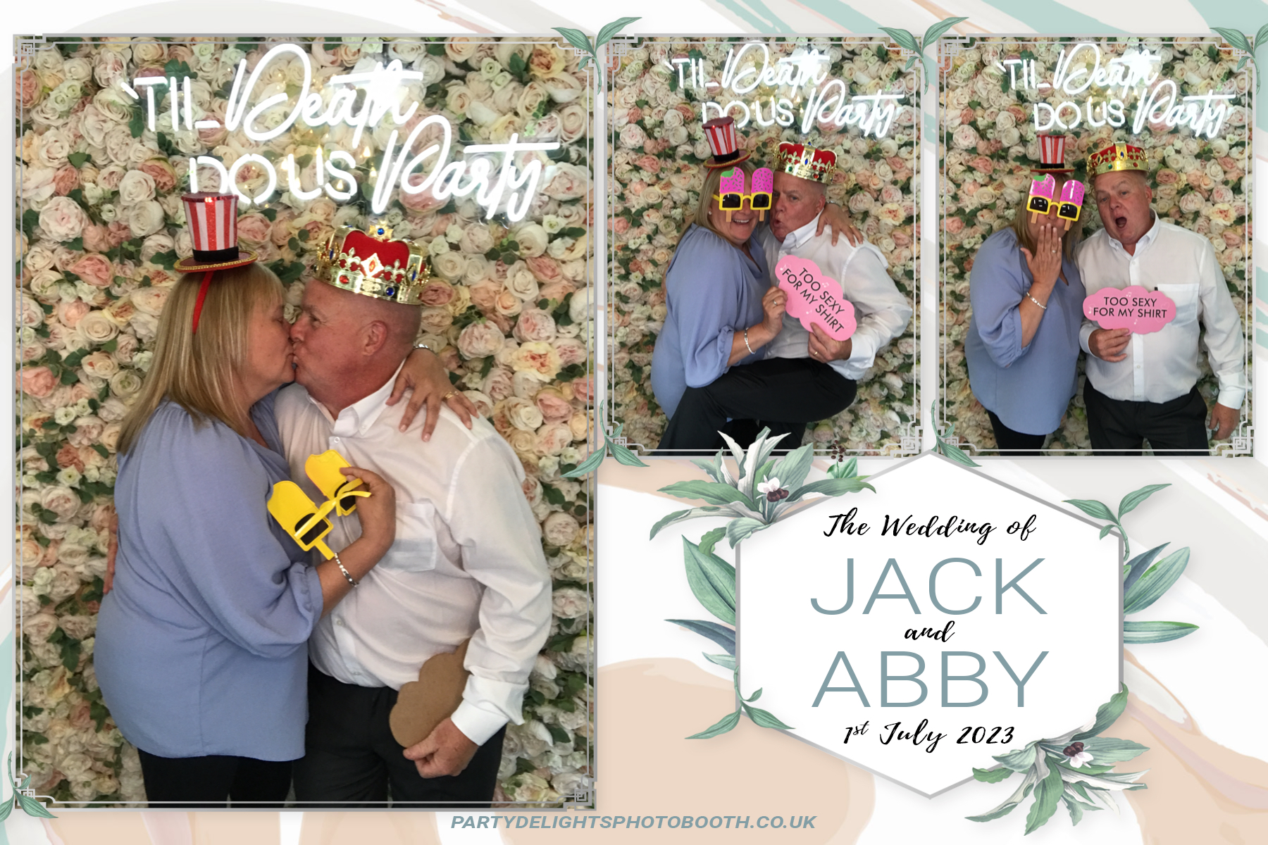 Jack and Abby’s wedding | View more photos from the event at gallery.partydelightsphotobooth.co.uk/u/PartyDelightsPhotoBooth/Jack-and-Abby’s-wedding