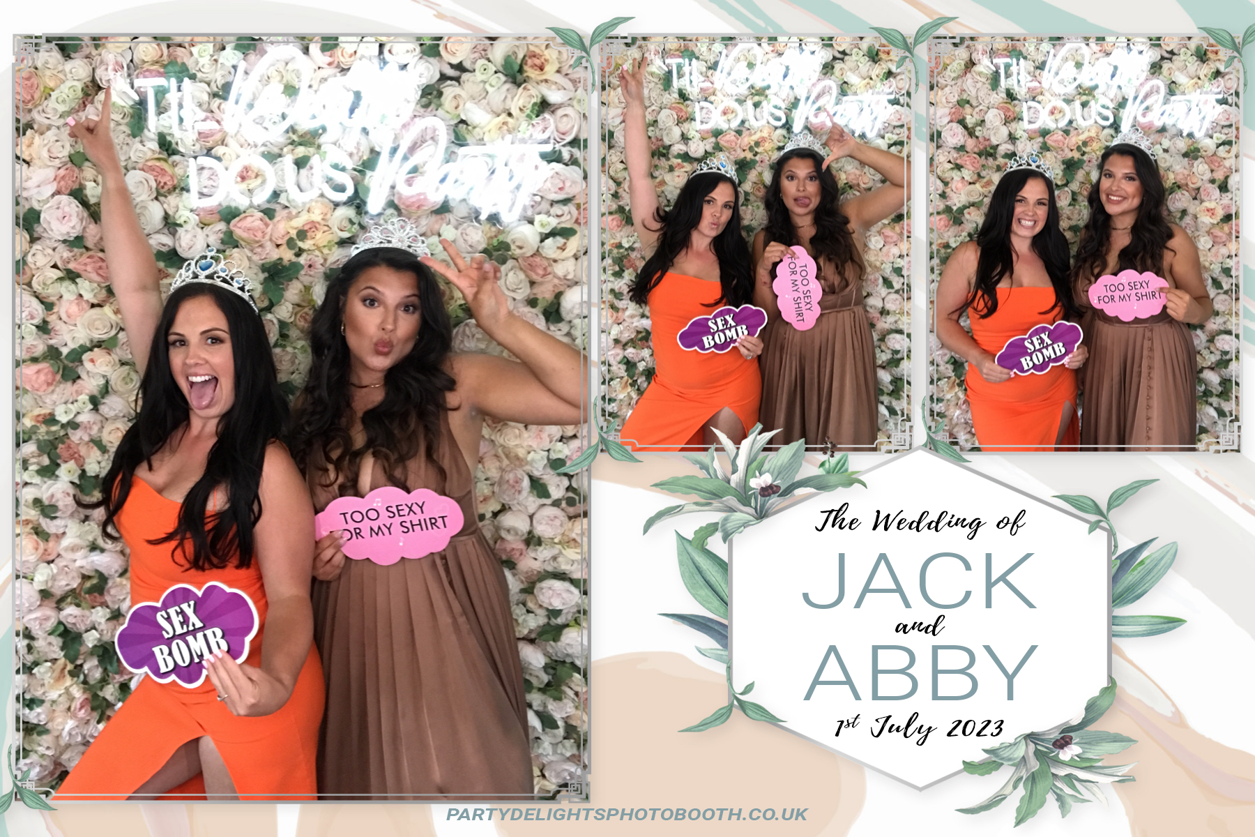 Jack and Abby’s wedding | View more photos from the event at gallery.partydelightsphotobooth.co.uk/u/PartyDelightsPhotoBooth/Jack-and-Abby’s-wedding