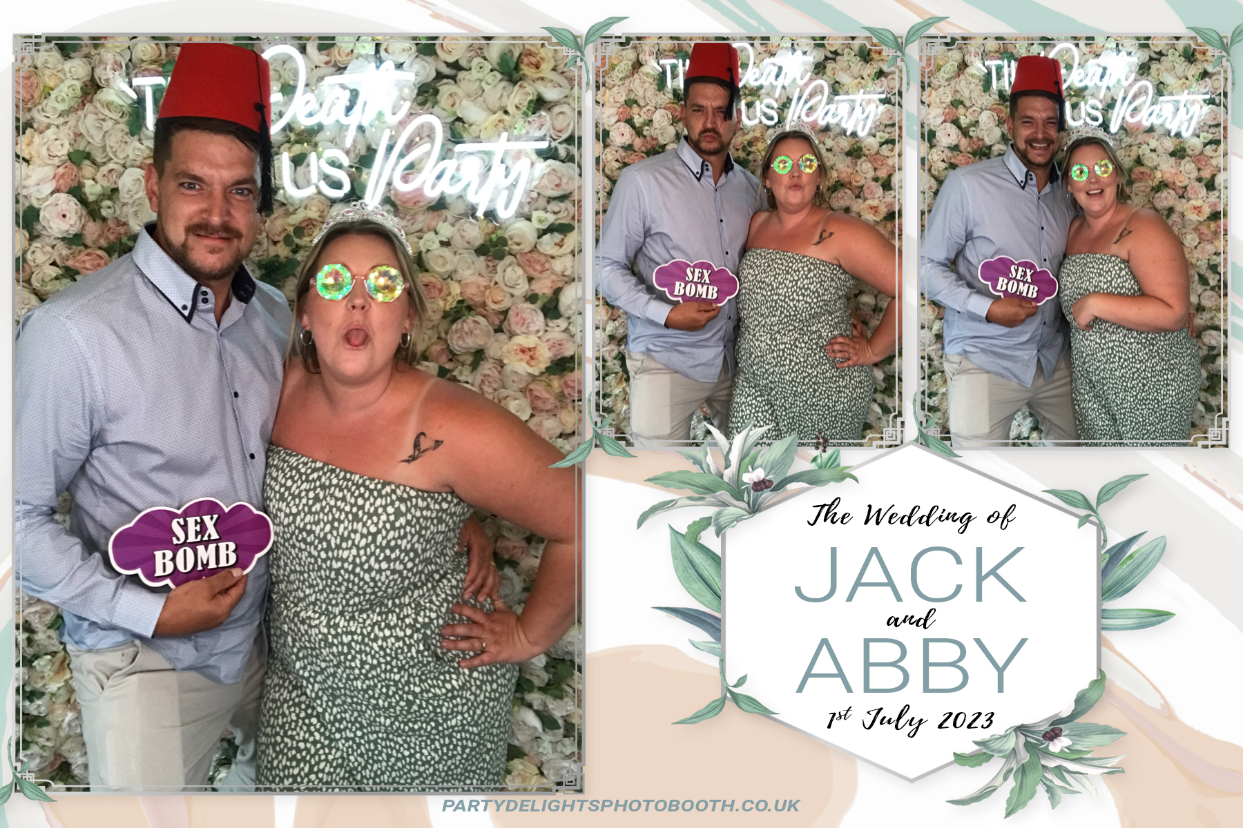 Jack and Abby’s wedding | View more photos from the event at gallery.partydelightsphotobooth.co.uk/u/PartyDelightsPhotoBooth/Jack-and-Abby’s-wedding