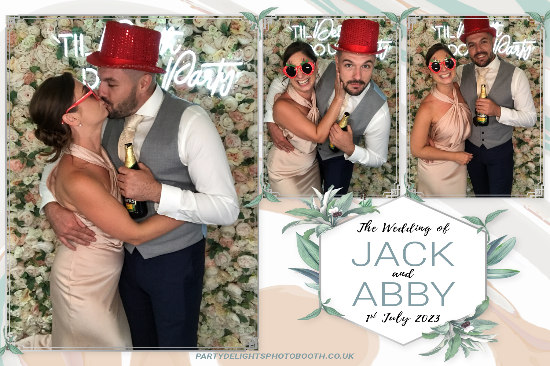 Jack and Abby’s wedding | View more photos from the event at gallery.partydelightsphotobooth.co.uk/u/PartyDelightsPhotoBooth/Jack-and-Abby’s-wedding