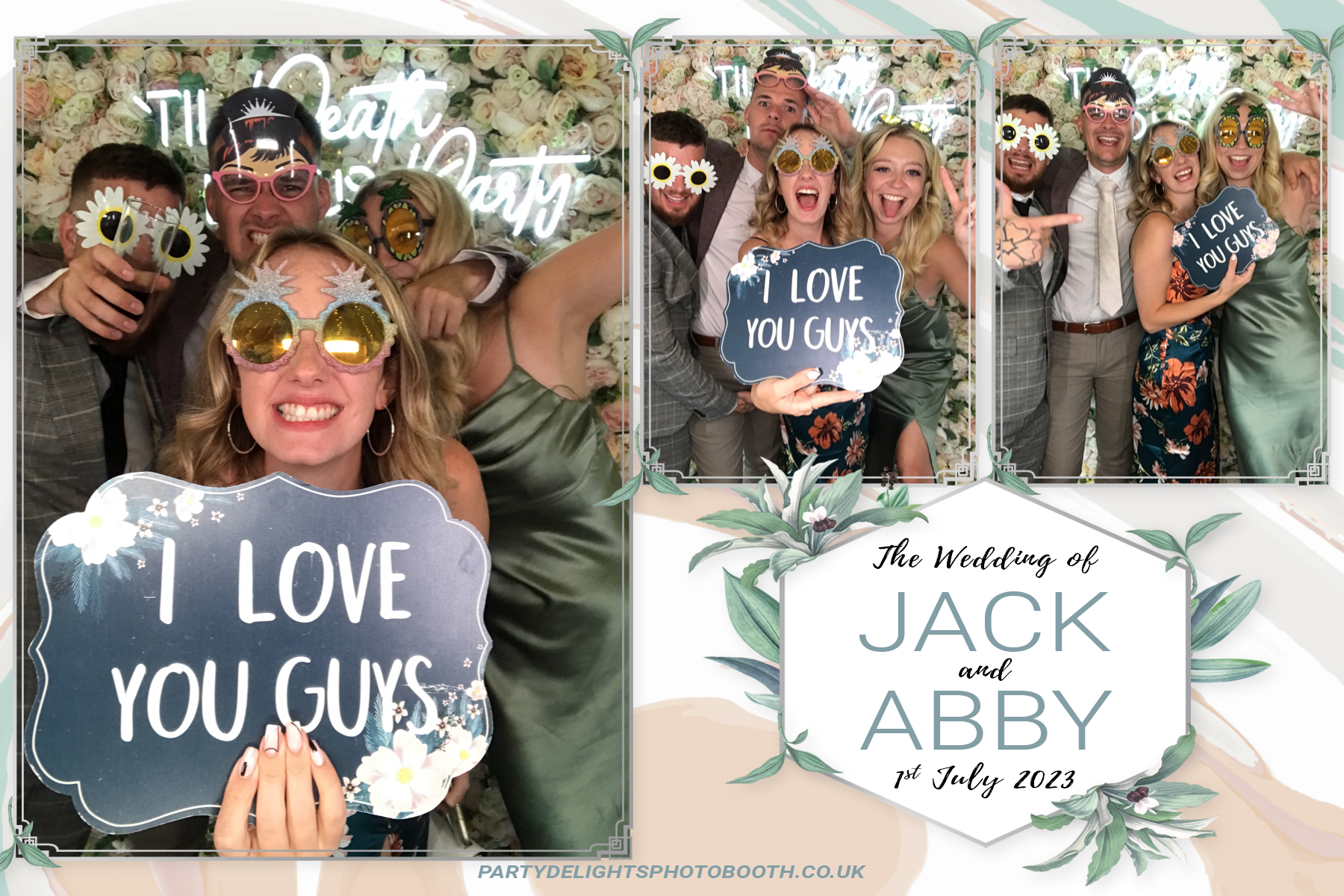 Jack and Abby’s wedding | View more photos from the event at gallery.partydelightsphotobooth.co.uk/u/PartyDelightsPhotoBooth/Jack-and-Abby’s-wedding