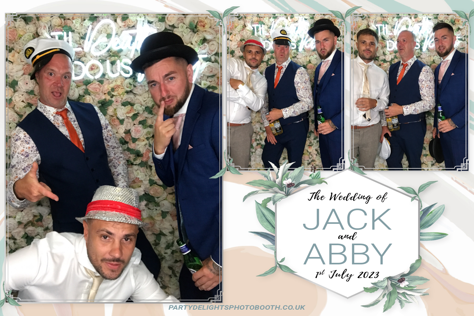 Jack and Abby’s wedding | View more photos from the event at gallery.partydelightsphotobooth.co.uk/u/PartyDelightsPhotoBooth/Jack-and-Abby’s-wedding
