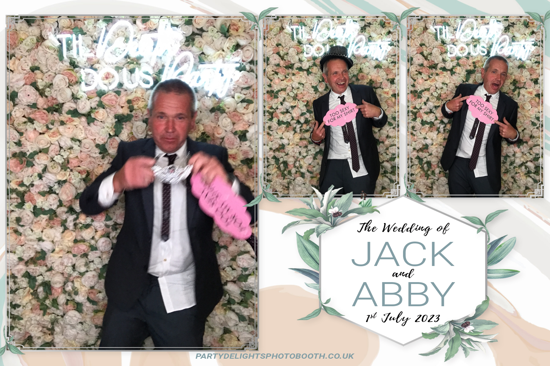 Jack and Abby’s wedding | View more photos from the event at gallery.partydelightsphotobooth.co.uk/u/PartyDelightsPhotoBooth/Jack-and-Abby’s-wedding