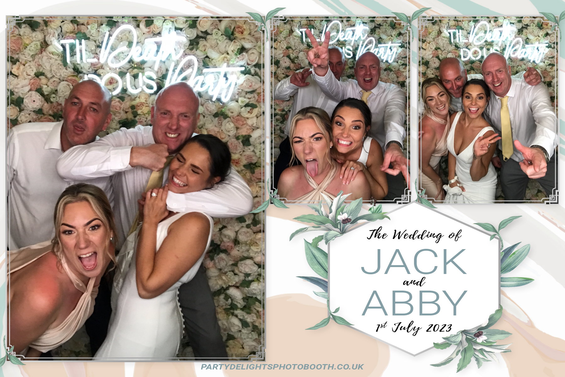 Jack and Abby’s wedding | View more photos from the event at gallery.partydelightsphotobooth.co.uk/u/PartyDelightsPhotoBooth/Jack-and-Abby’s-wedding