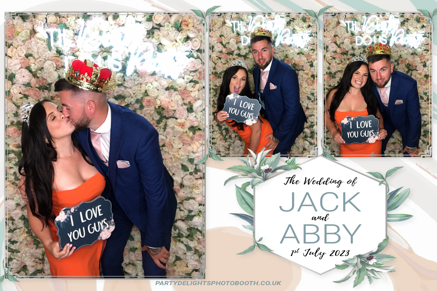 Jack and Abby’s wedding | View more photos from the event at gallery.partydelightsphotobooth.co.uk/u/PartyDelightsPhotoBooth/Jack-and-Abby’s-wedding