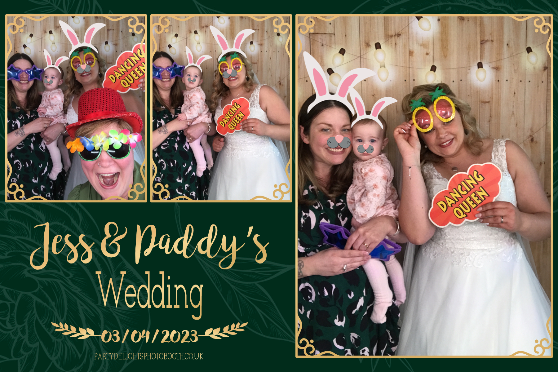 Jess and Paddy’s Wedding | View more photos from the event at gallery.partydelightsphotobooth.co.uk/u/PartyDelightsPhotoBooth/Jess-and-Paddy’s-Wedding