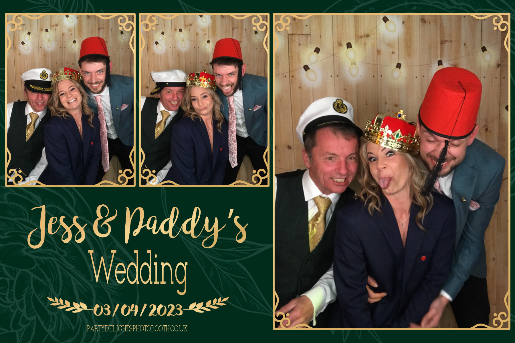Jess and Paddy’s Wedding | View more photos from the event at gallery.partydelightsphotobooth.co.uk/u/PartyDelightsPhotoBooth/Jess-and-Paddy’s-Wedding