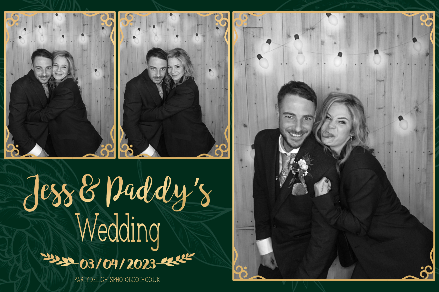 Jess and Paddy’s Wedding | View more photos from the event at gallery.partydelightsphotobooth.co.uk/u/PartyDelightsPhotoBooth/Jess-and-Paddy’s-Wedding