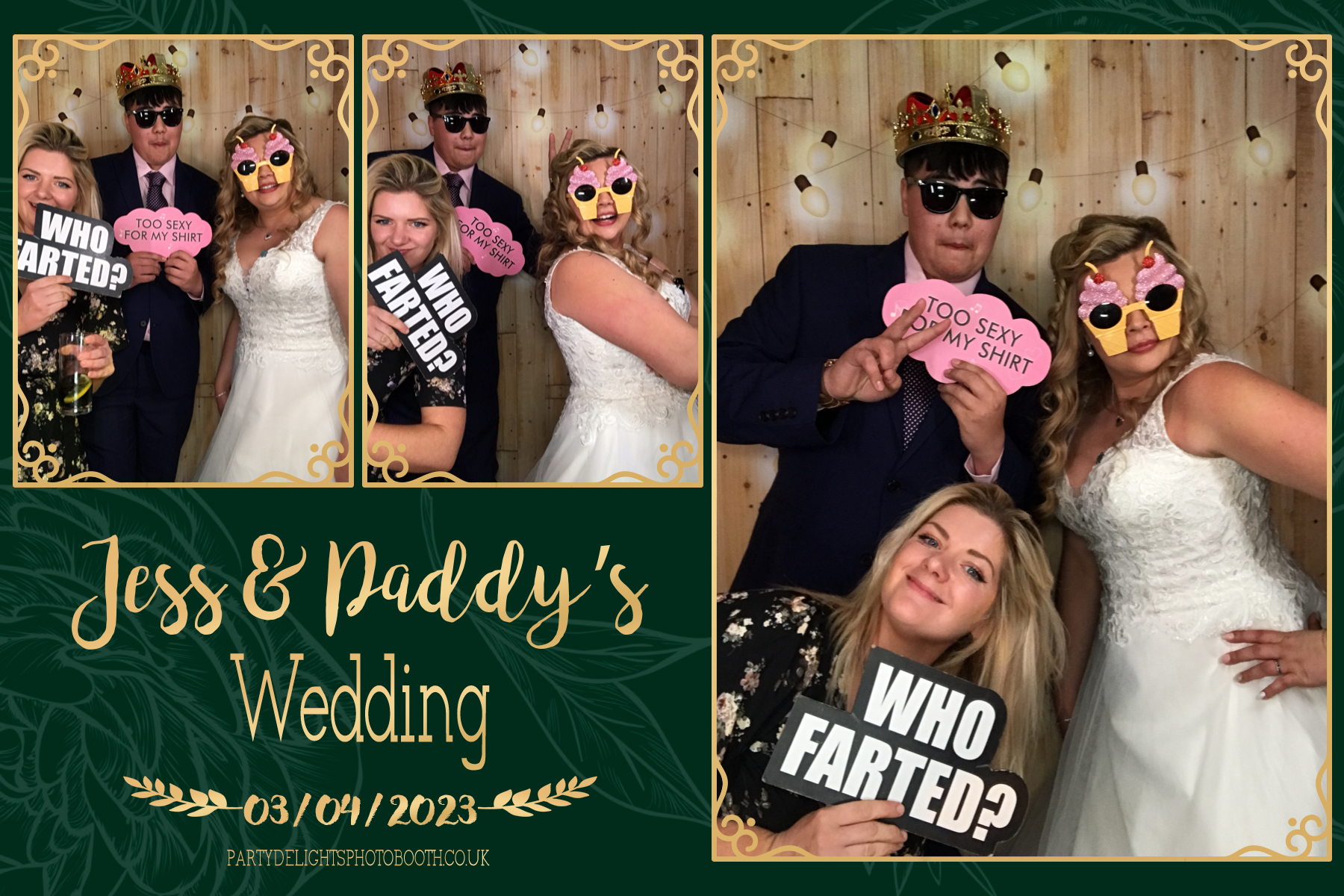 Jess and Paddy’s Wedding | View more photos from the event at gallery.partydelightsphotobooth.co.uk/u/PartyDelightsPhotoBooth/Jess-and-Paddy’s-Wedding