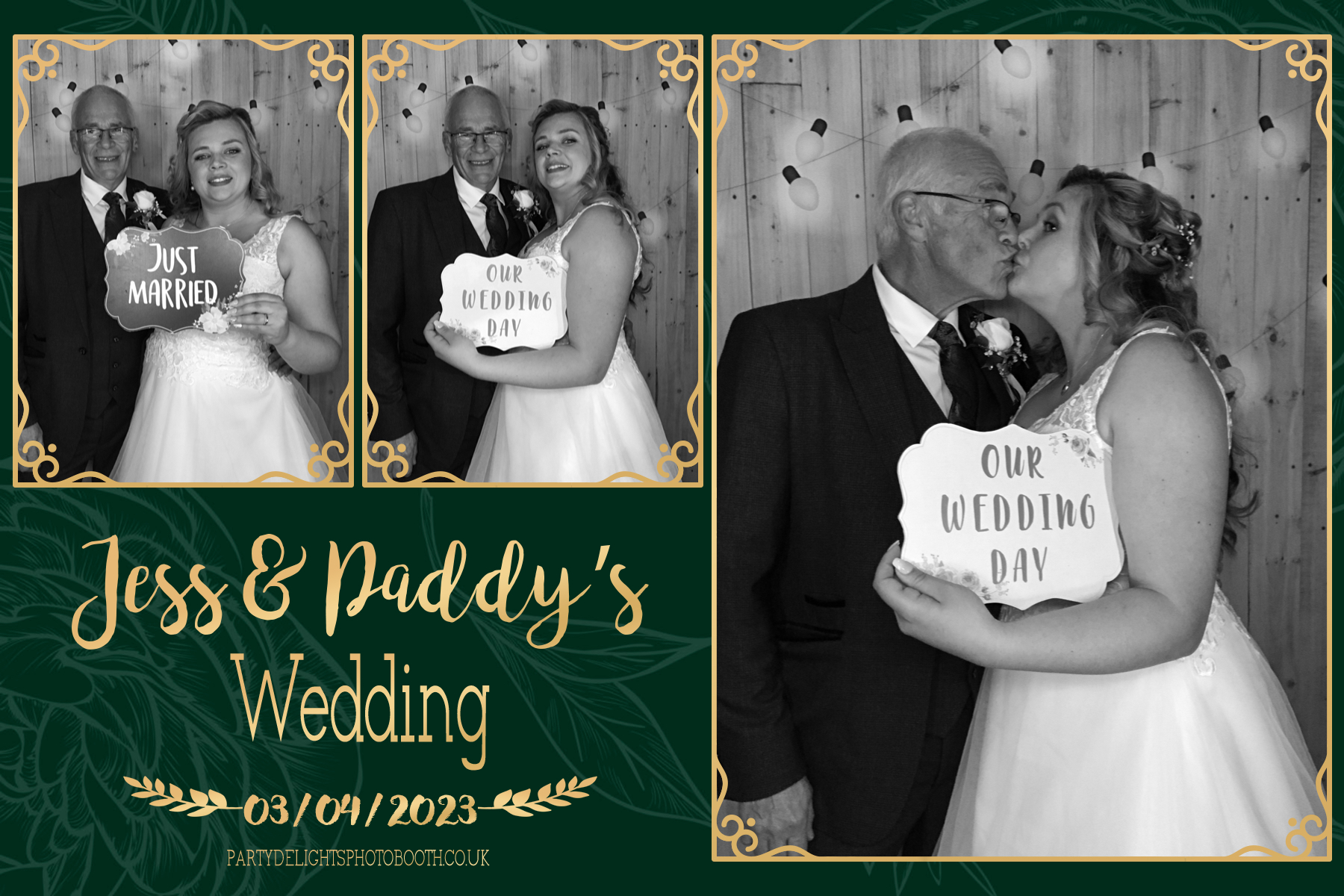 Jess and Paddy’s Wedding | View more photos from the event at gallery.partydelightsphotobooth.co.uk/u/PartyDelightsPhotoBooth/Jess-and-Paddy’s-Wedding
