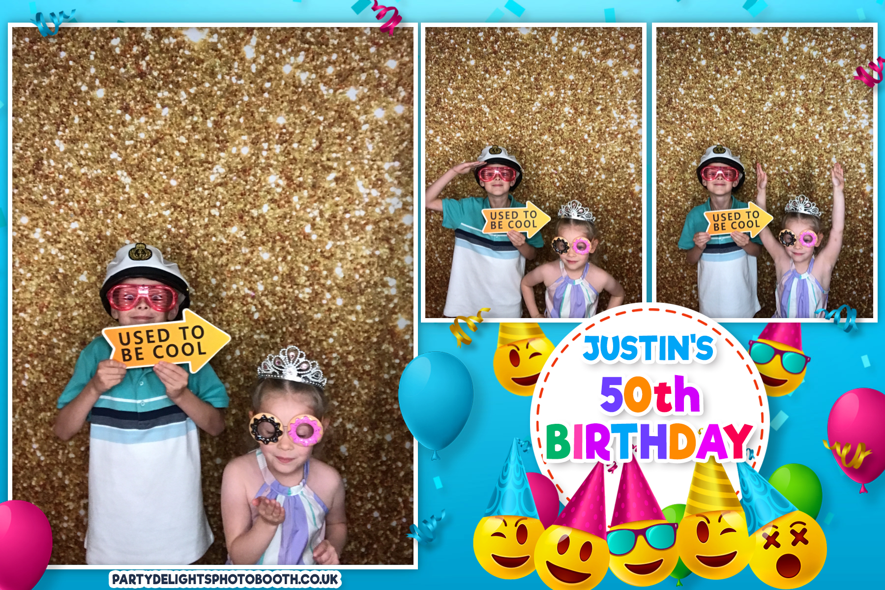 Justin's 50th Birthday Party | View more photos from the event at gallery.partydelightsphotobooth.co.uk/u/PartyDelightsPhotoBooth/Justins-50th-Birthday-Party