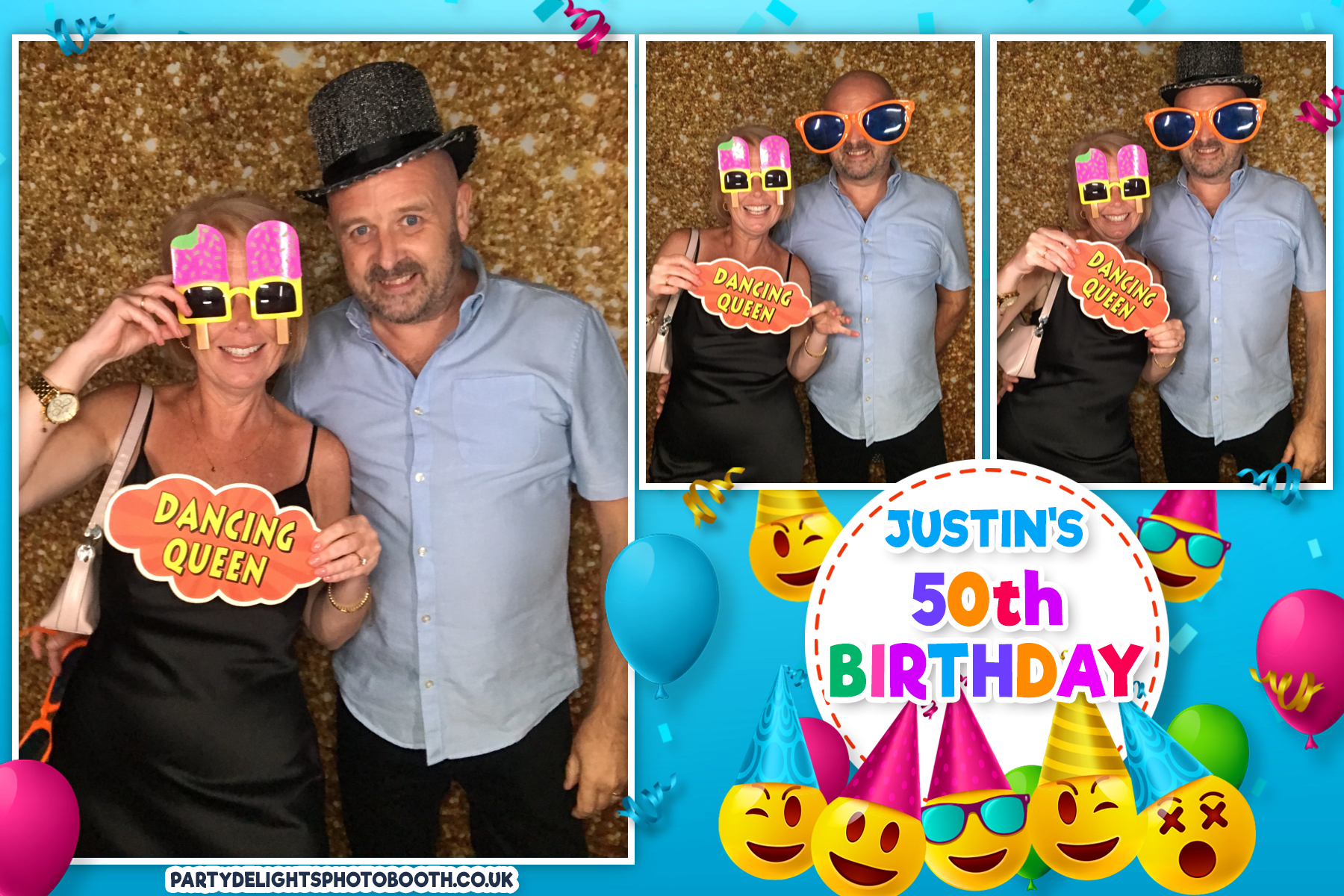 Justin's 50th Birthday Party | View more photos from the event at gallery.partydelightsphotobooth.co.uk/u/PartyDelightsPhotoBooth/Justins-50th-Birthday-Party