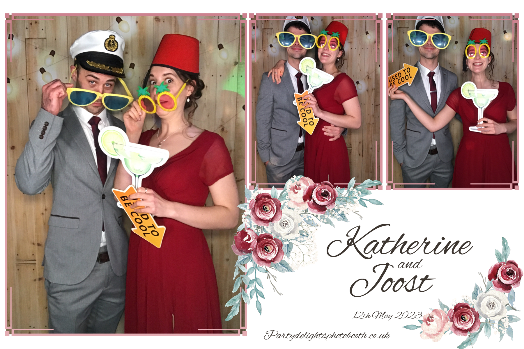 Katherine and Joost's Wedding | View more photos from the event at gallery.partydelightsphotobooth.co.uk/u/PartyDelightsPhotoBooth/Katherine-and-Joosts-Wedding
