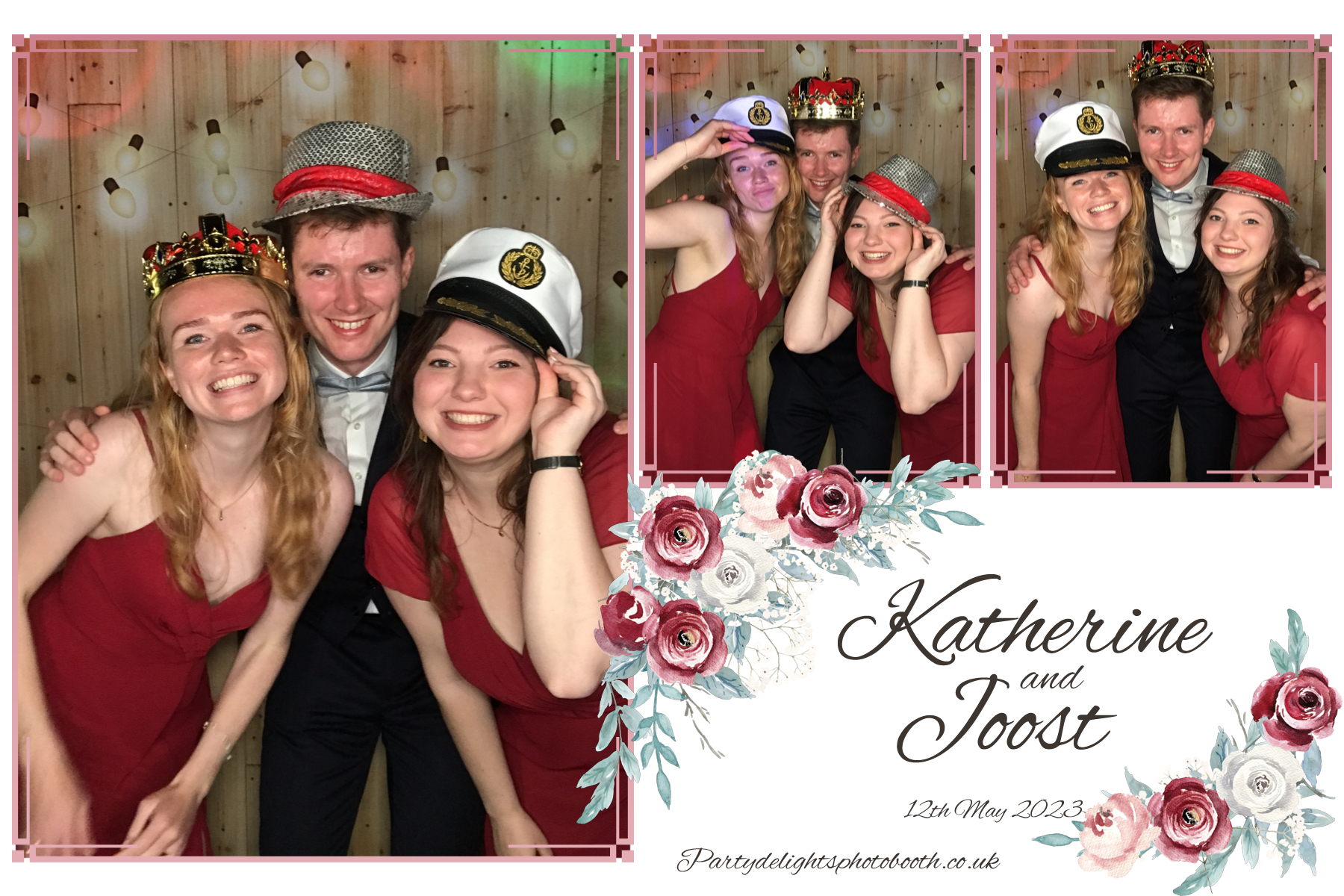 Katherine and Joost's Wedding | View more photos from the event at gallery.partydelightsphotobooth.co.uk/u/PartyDelightsPhotoBooth/Katherine-and-Joosts-Wedding