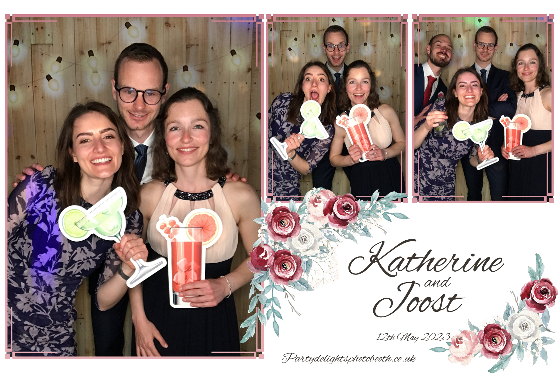 Katherine and Joost's Wedding | View more photos from the event at gallery.partydelightsphotobooth.co.uk/u/PartyDelightsPhotoBooth/Katherine-and-Joosts-Wedding