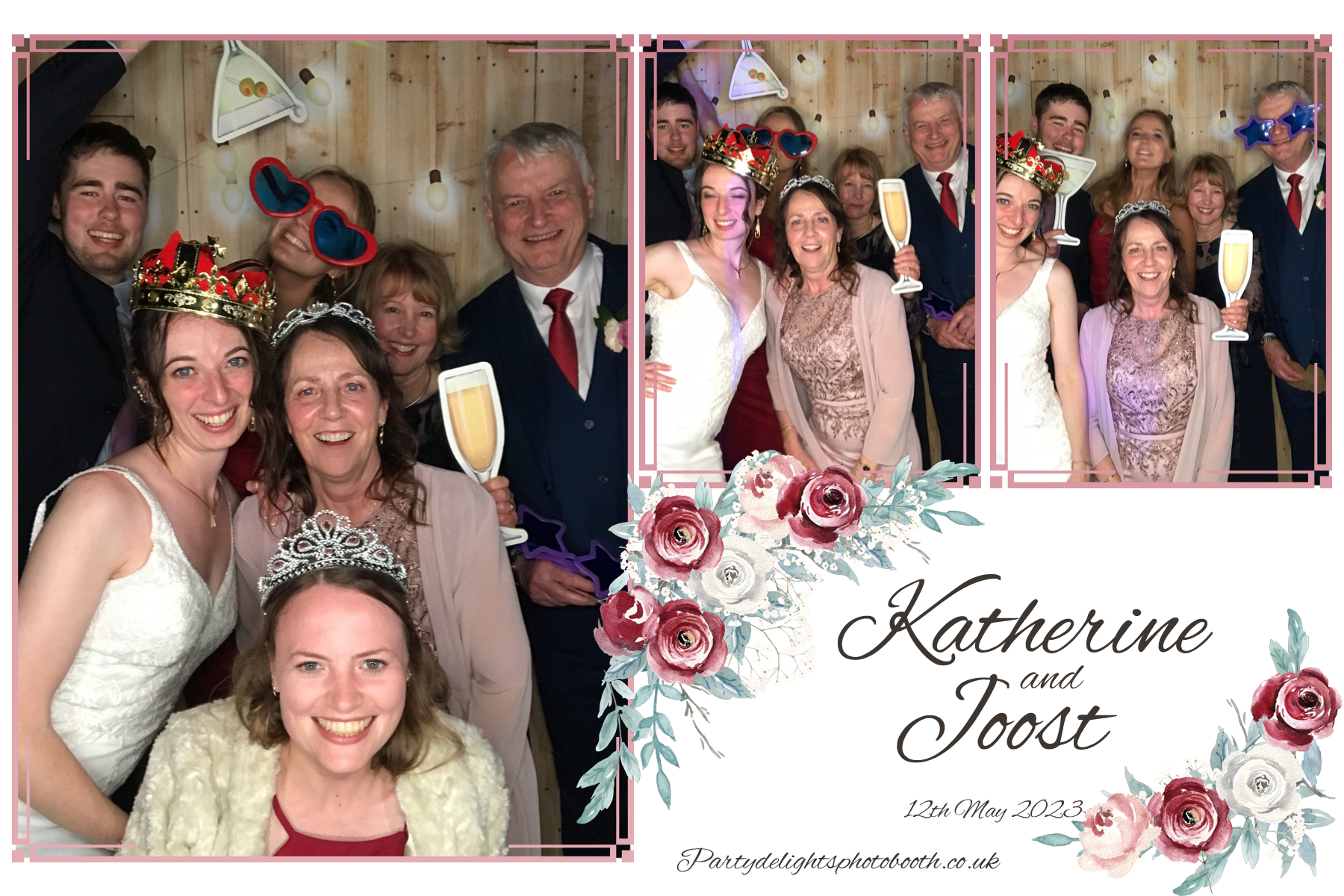 Katherine and Joost's Wedding | View more photos from the event at gallery.partydelightsphotobooth.co.uk/u/PartyDelightsPhotoBooth/Katherine-and-Joosts-Wedding