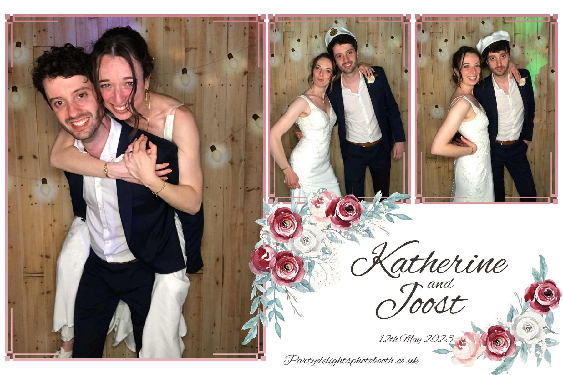 Katherine and Joost's Wedding | View more photos from the event at gallery.partydelightsphotobooth.co.uk/u/PartyDelightsPhotoBooth/Katherine-and-Joosts-Wedding