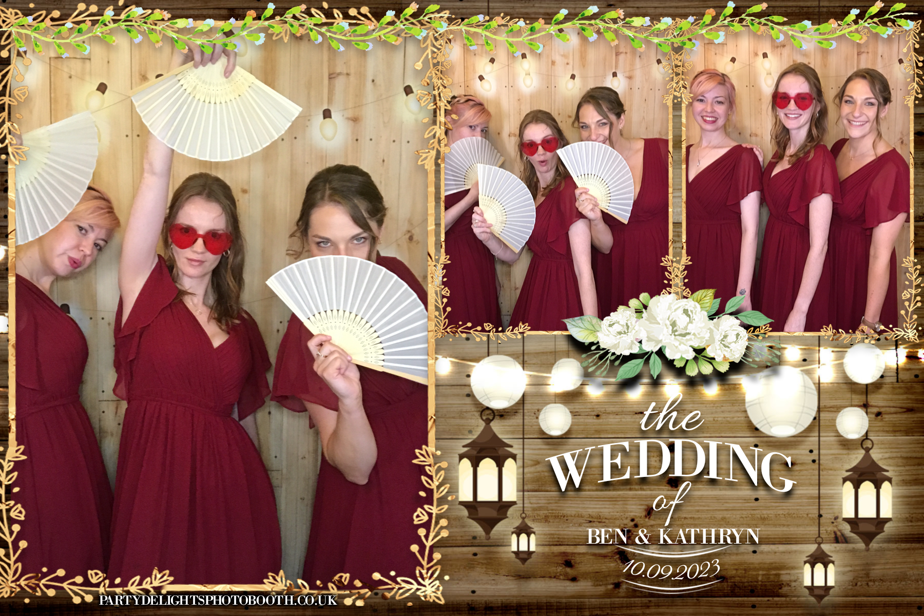 Kathryn and Ben's wedding | View more photos from the event at gallery.partydelightsphotobooth.co.uk/u/PartyDelightsPhotoBooth/Kathryn-and-Bens-wedding