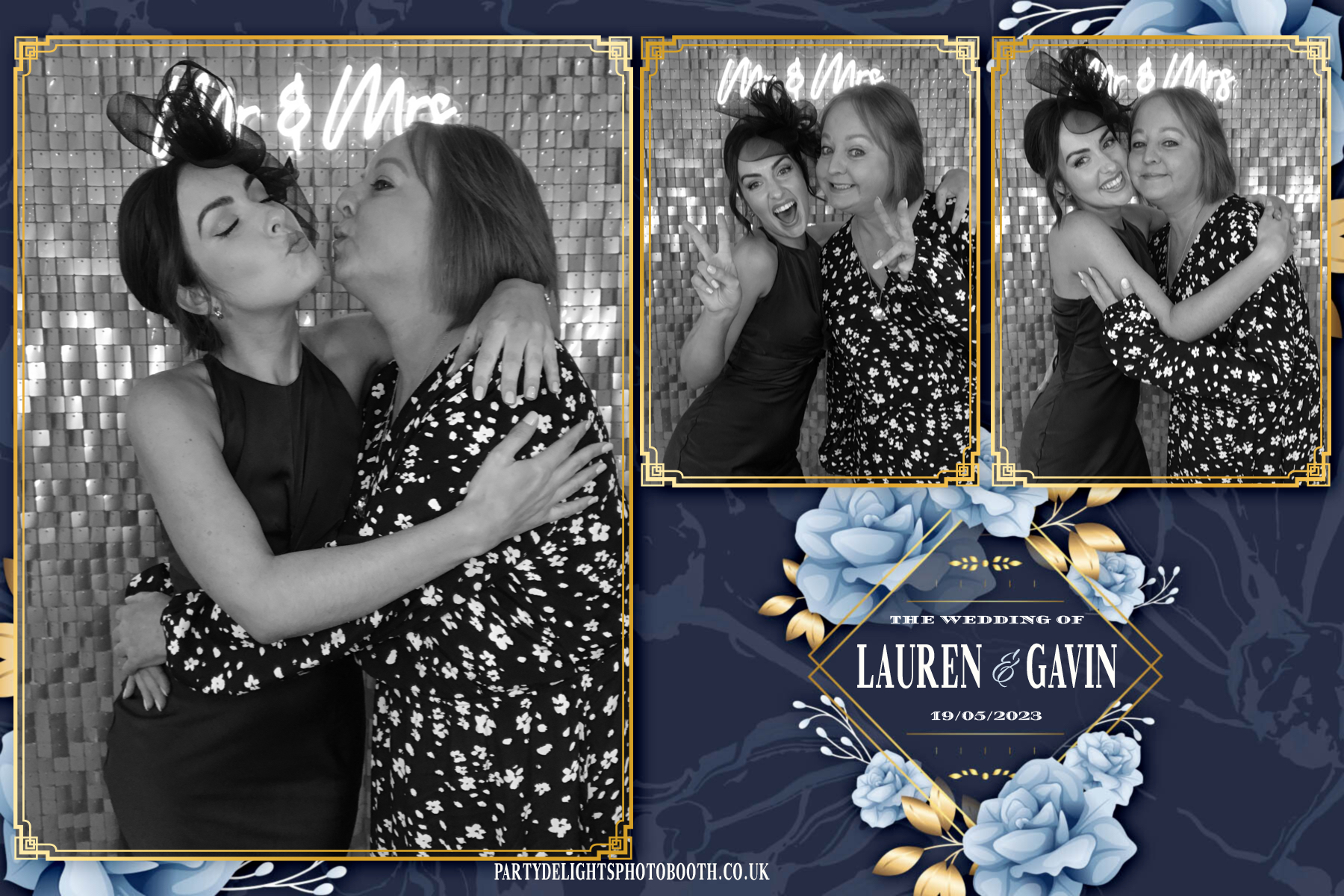 Lauren & Gavin's Wedding | View more photos from the event at gallery.partydelightsphotobooth.co.uk/u/PartyDelightsPhotoBooth/Lauren-Gavins-Wedding