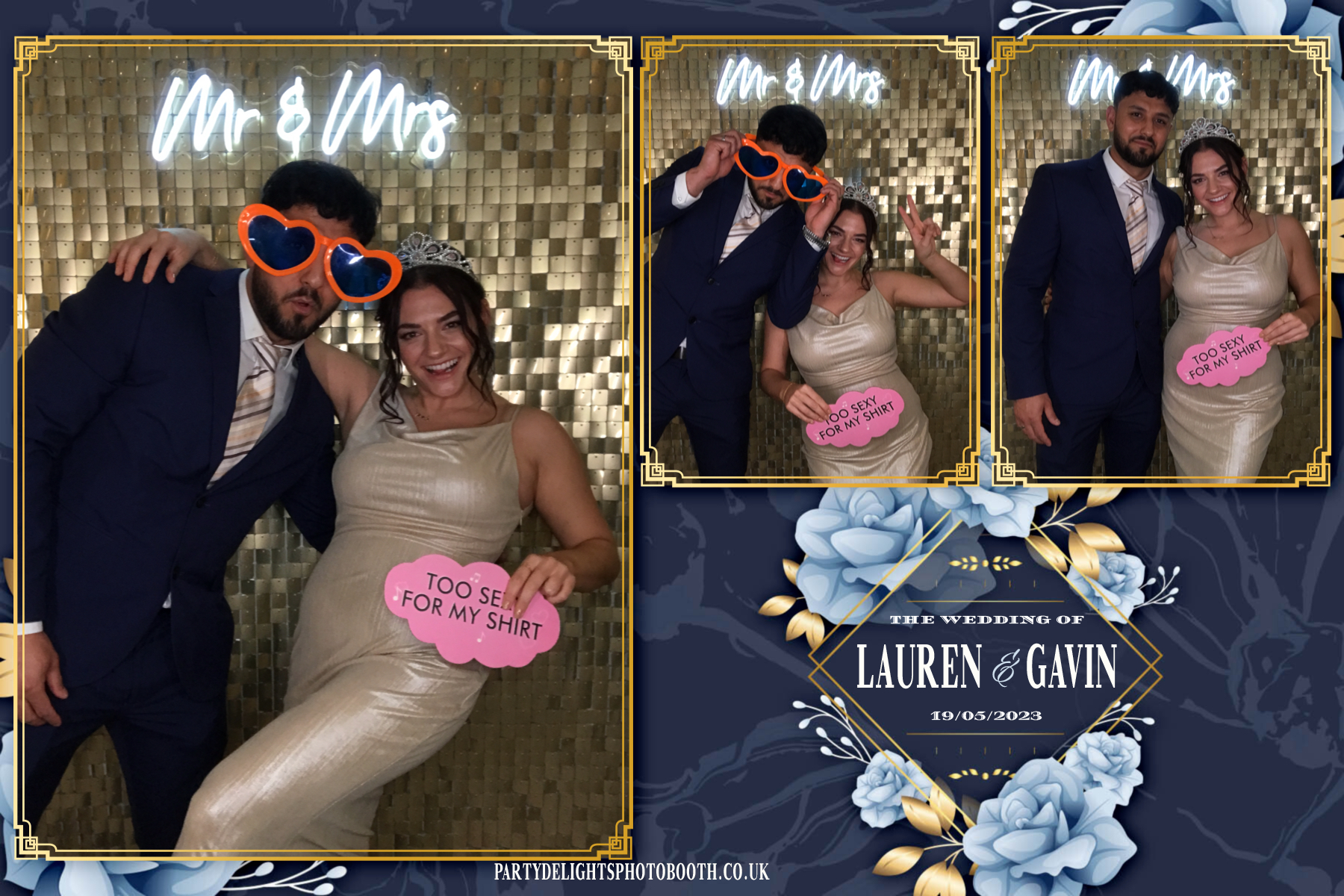 Lauren & Gavin's Wedding | View more photos from the event at gallery.partydelightsphotobooth.co.uk/u/PartyDelightsPhotoBooth/Lauren-Gavins-Wedding