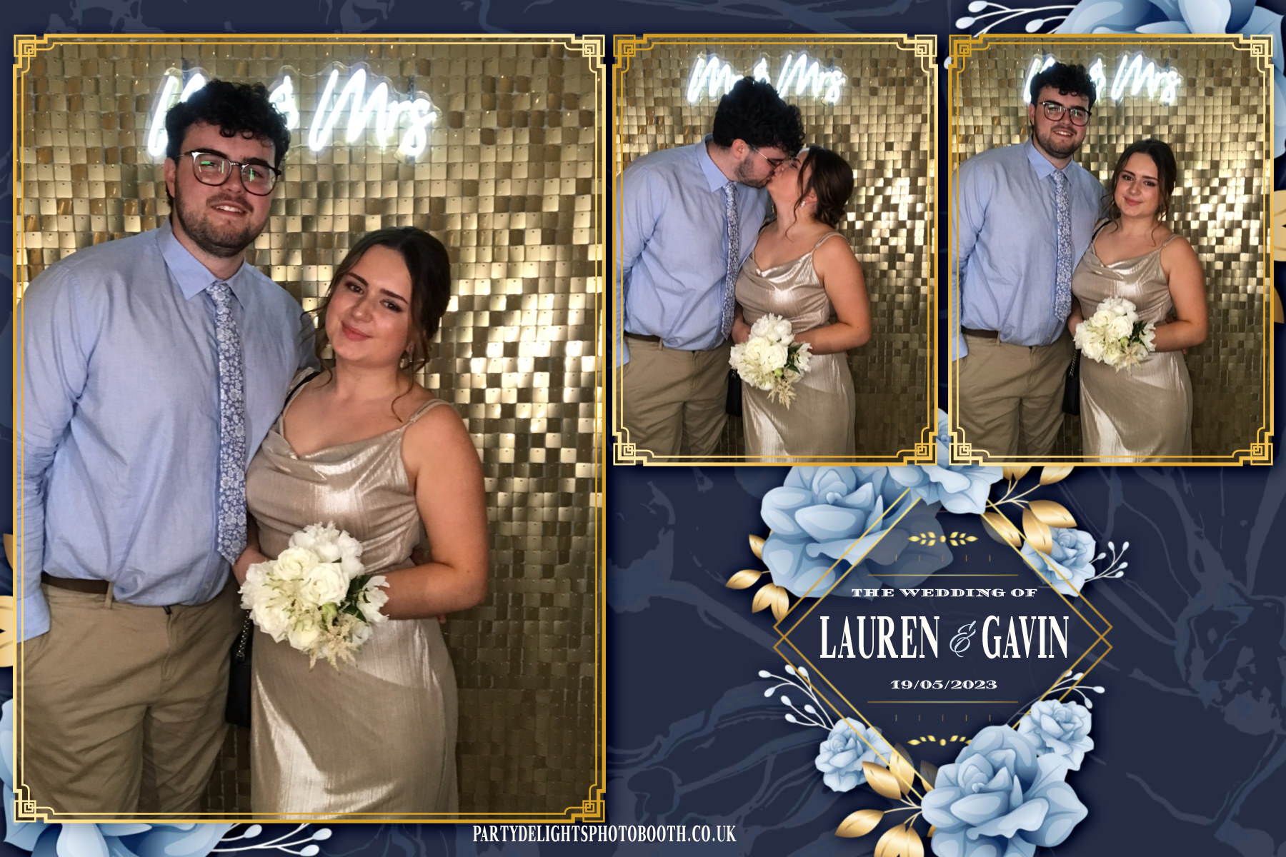 Lauren & Gavin's Wedding | View more photos from the event at gallery.partydelightsphotobooth.co.uk/u/PartyDelightsPhotoBooth/Lauren-Gavins-Wedding
