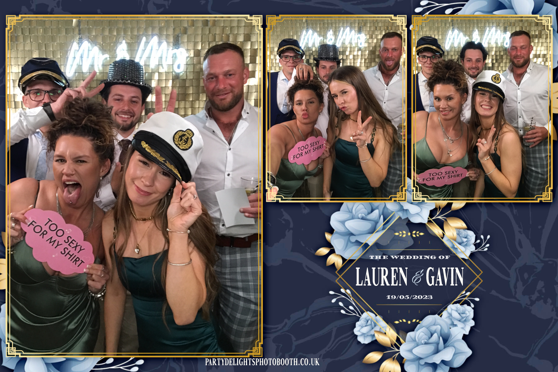 Lauren & Gavin's Wedding | View more photos from the event at gallery.partydelightsphotobooth.co.uk/u/PartyDelightsPhotoBooth/Lauren-Gavins-Wedding