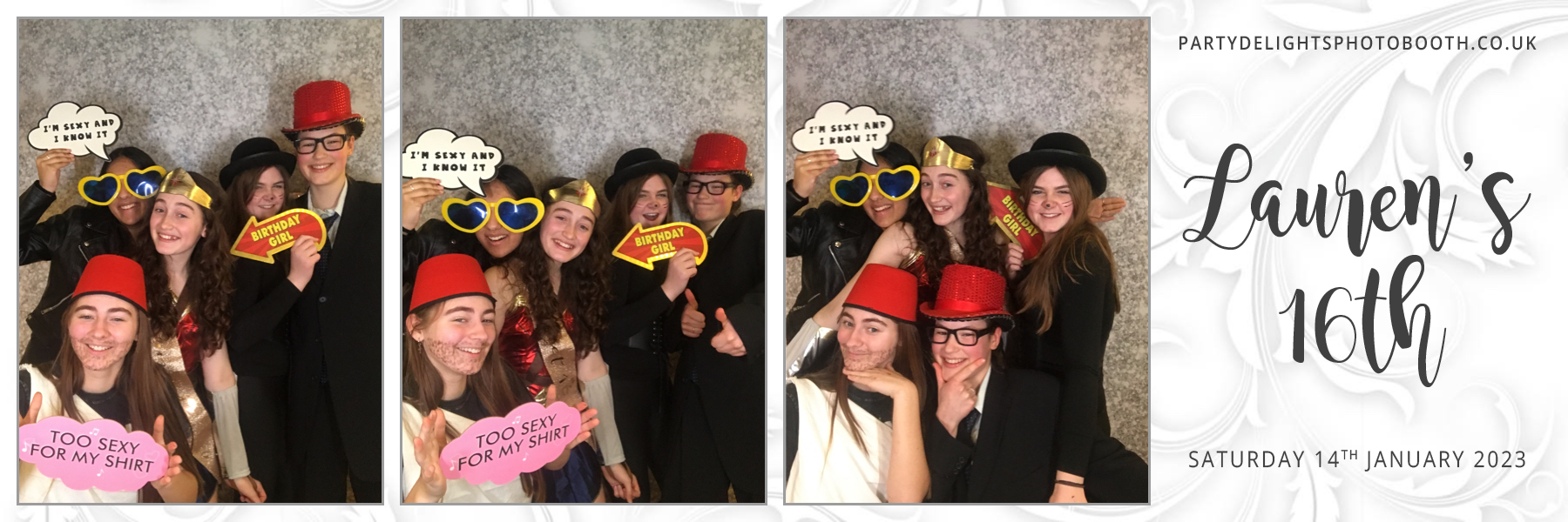 Lauren's 16th Birthday | View more photos from the event at gallery.partydelightsphotobooth.co.uk/u/PartyDelightsPhotoBooth/Laurens-16th-Birthday